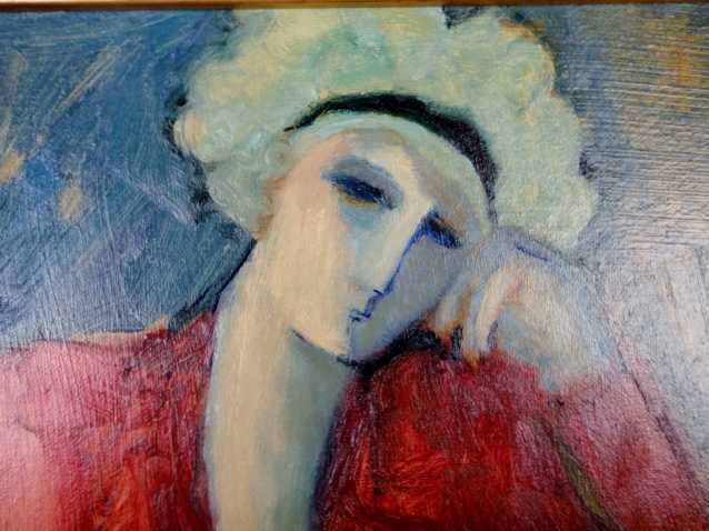 Barbara Wood "Midnight and Me" Original Oil on Canvas