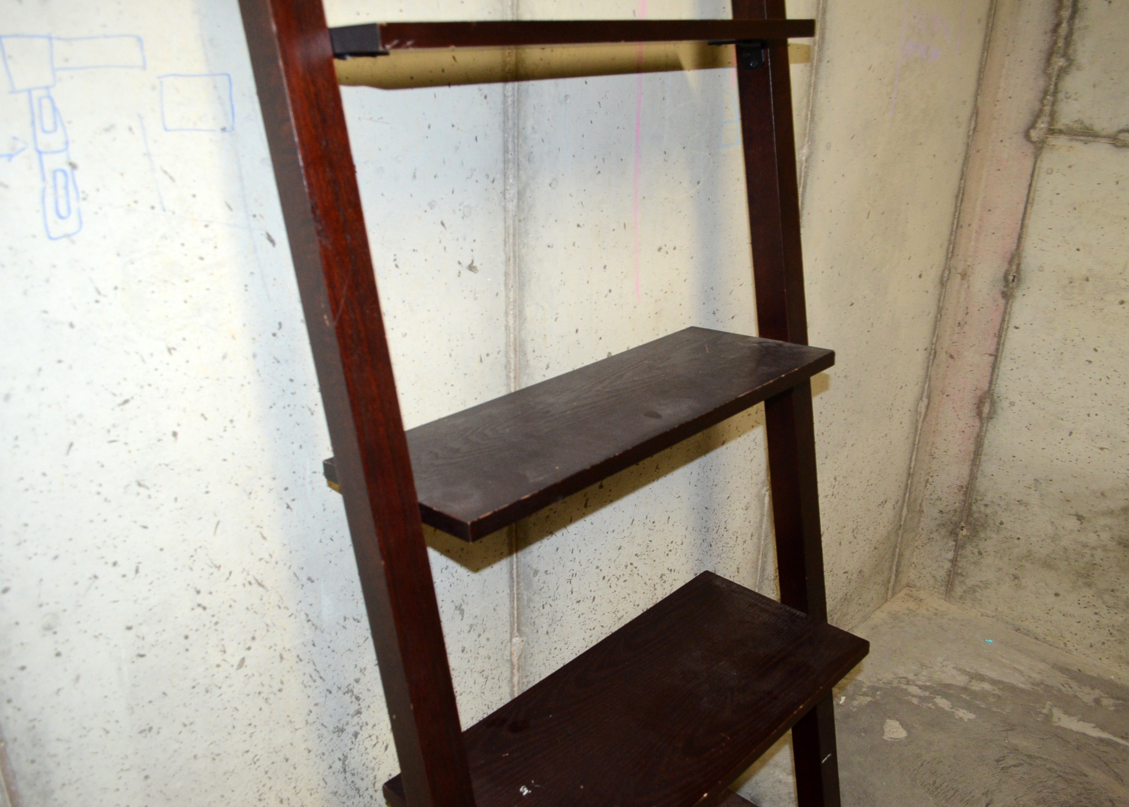 Modern Leaning Bookcase