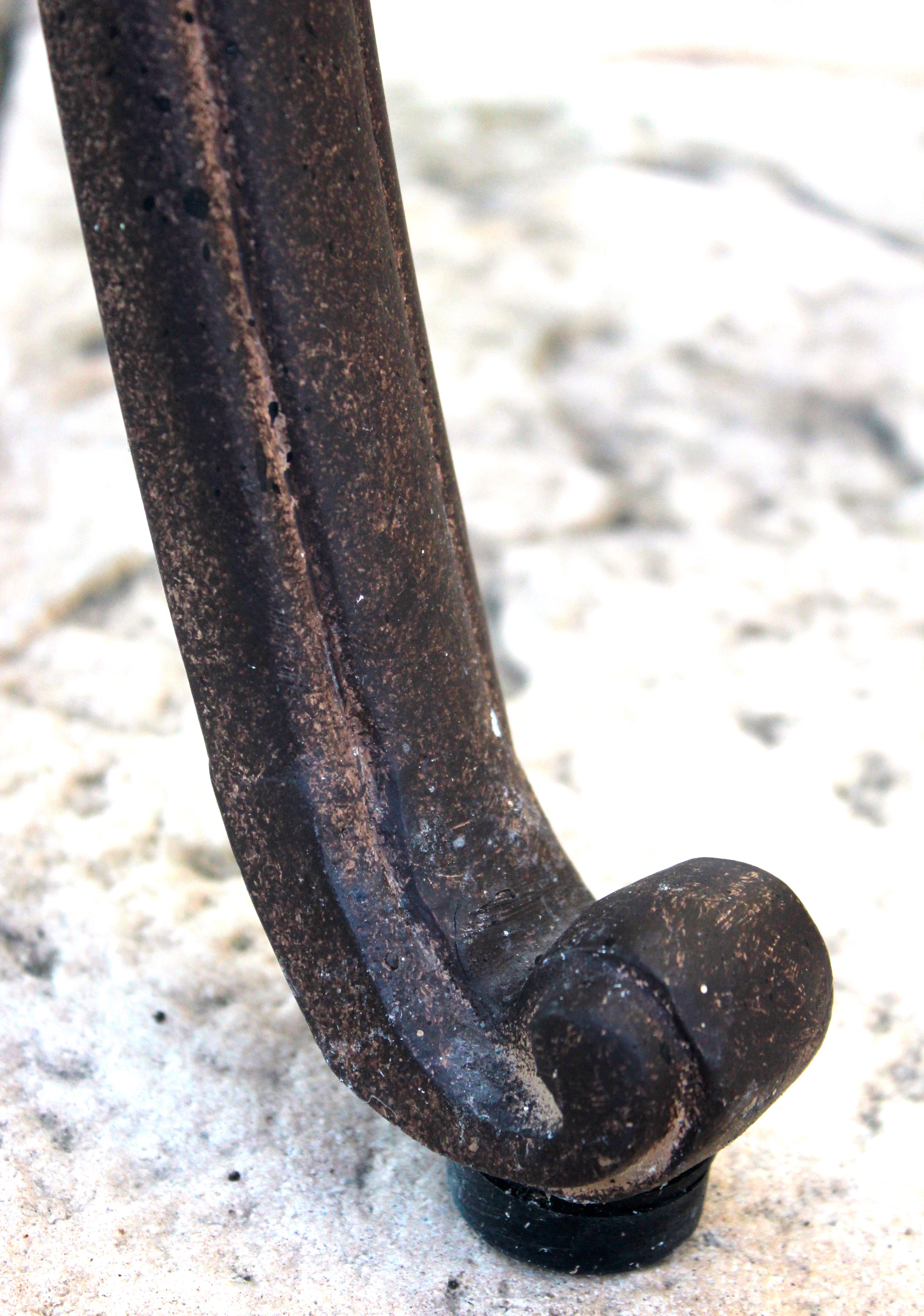 Bronze Brushed Finish Aluminum Outdoor Club Chair with Cushions