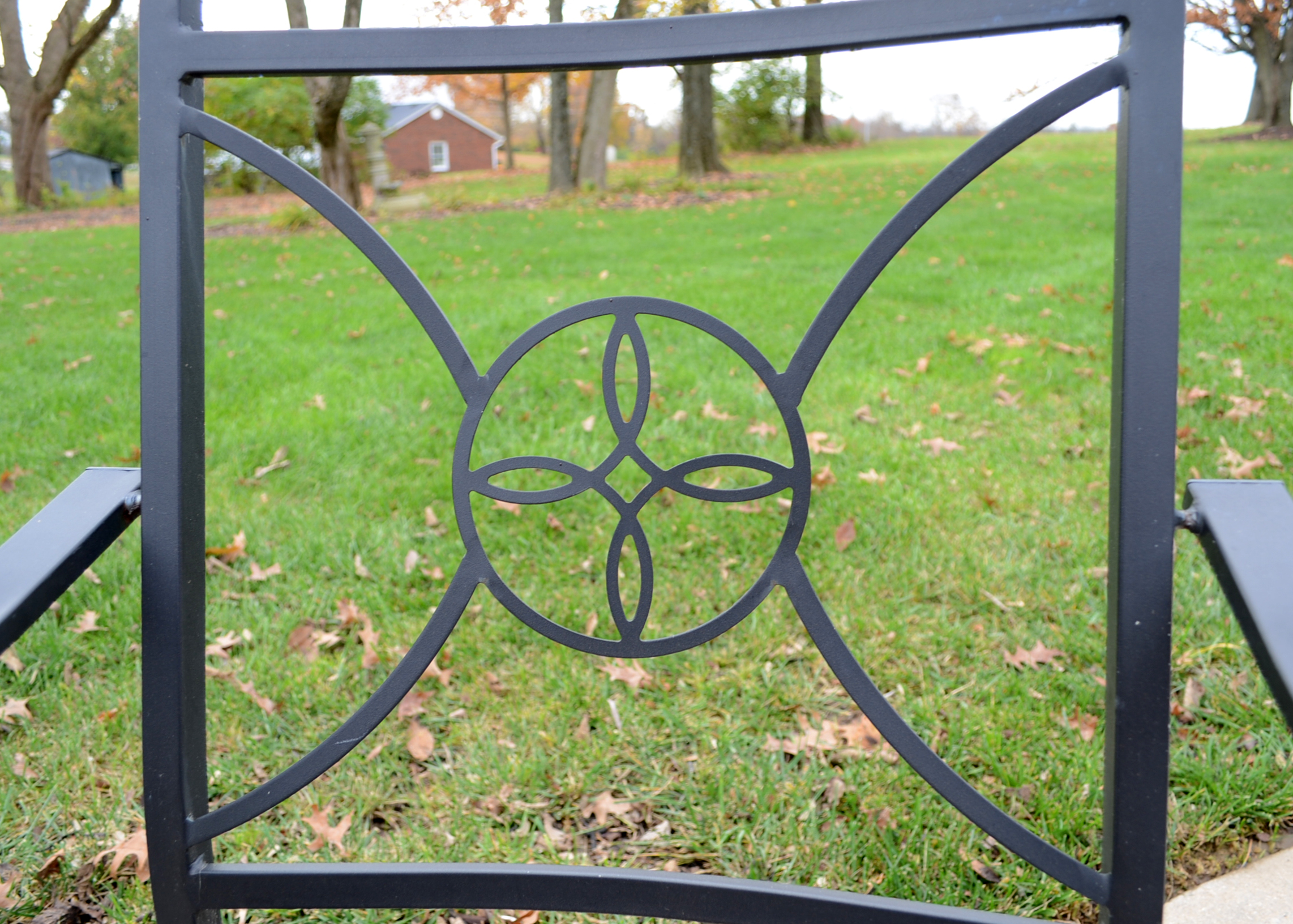 Set of Four Outdoor Patio Chairs