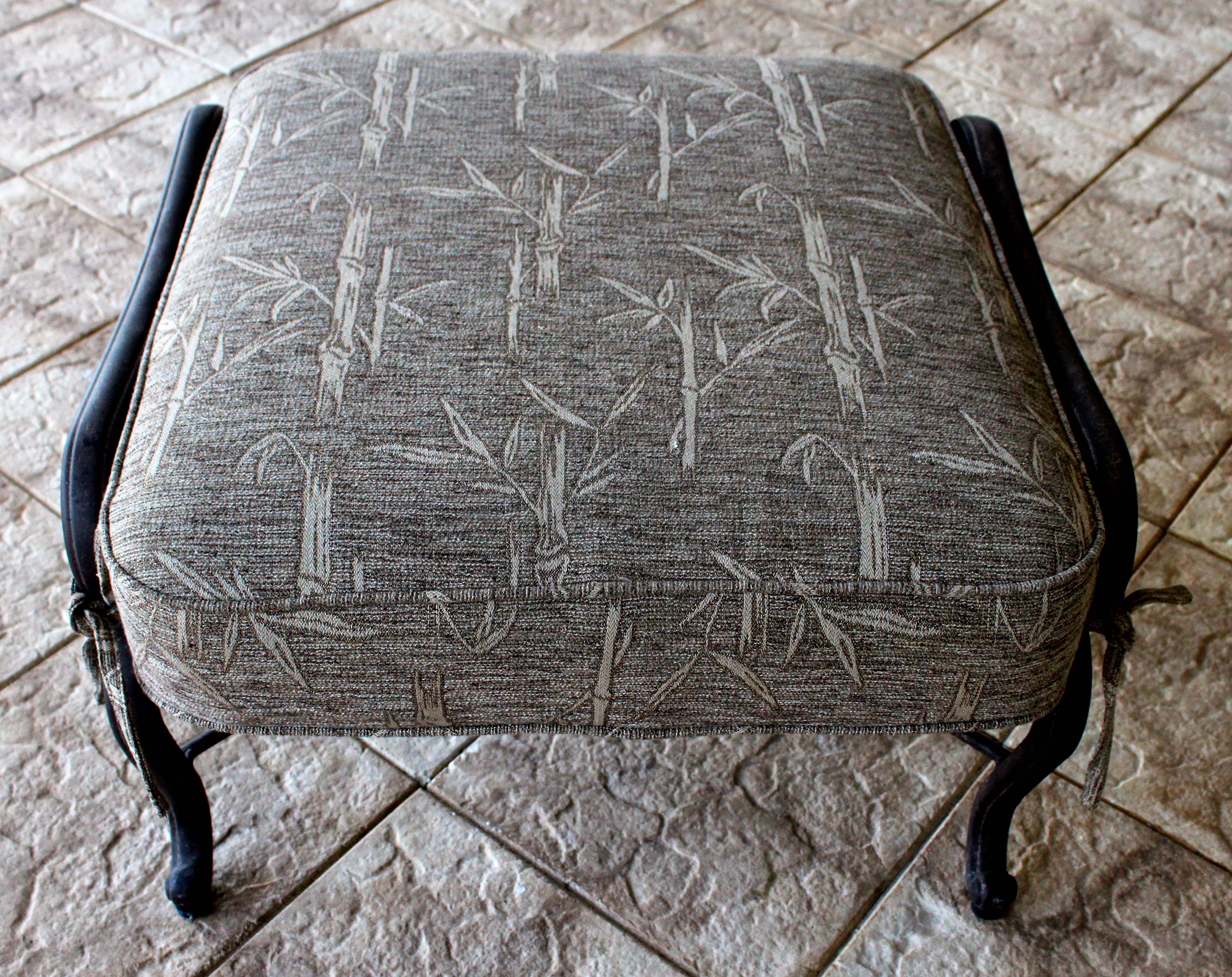 Woodard Landgrave Outdoor Club Chair and Ottoman