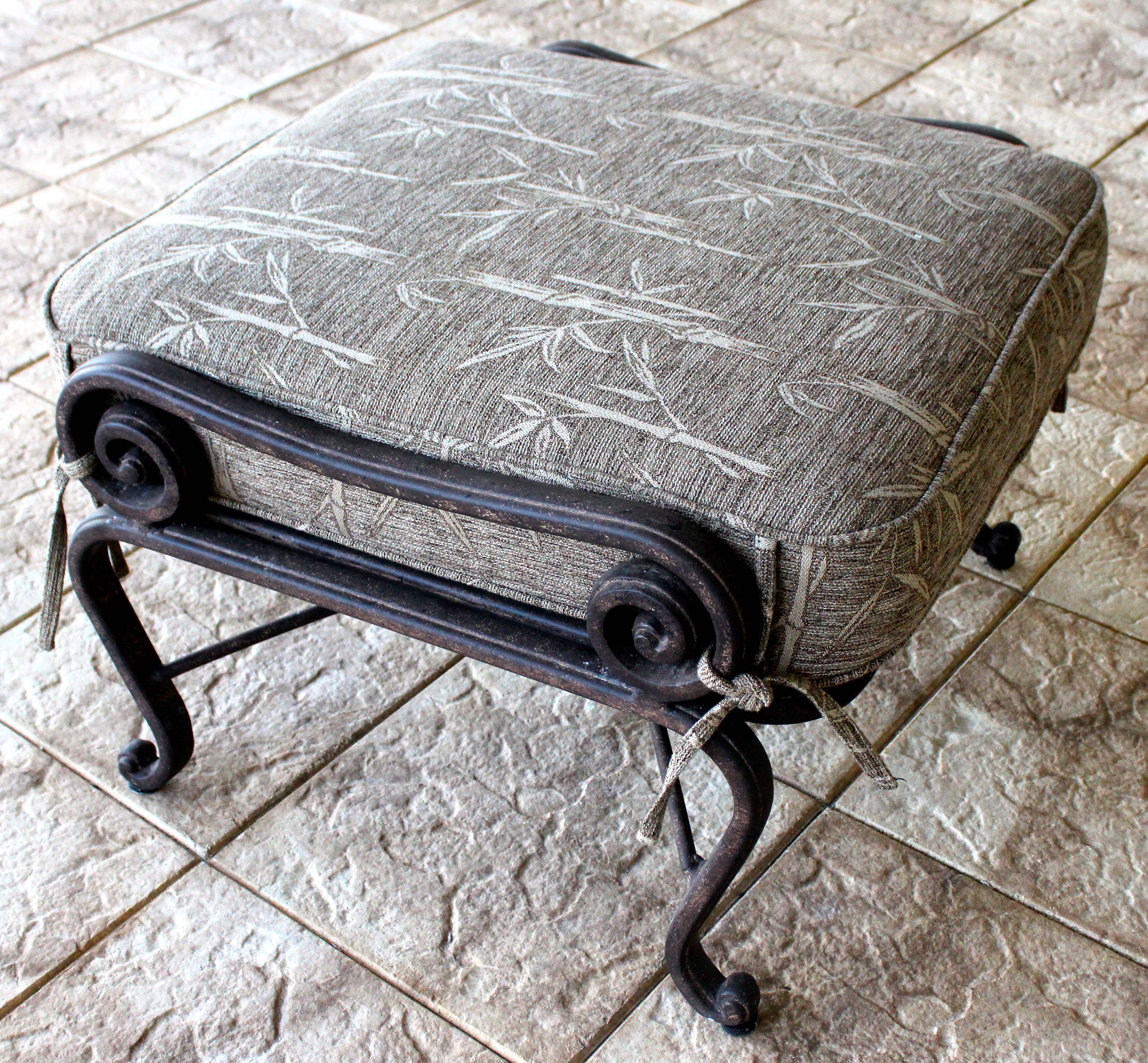 Woodard Landgrave Outdoor Club Chair and Ottoman