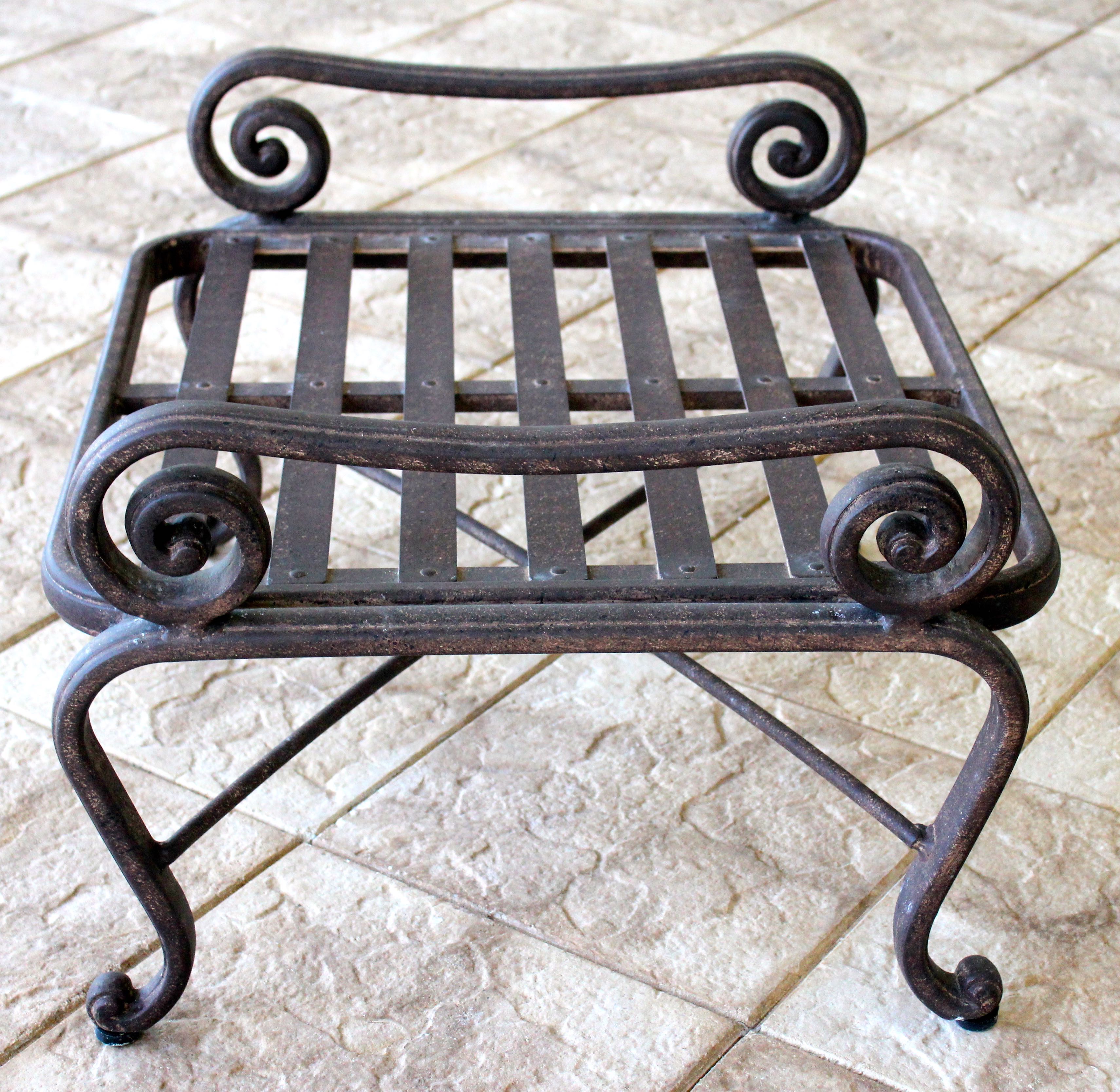 Woodard Landgrave Outdoor Club Chair and Ottoman