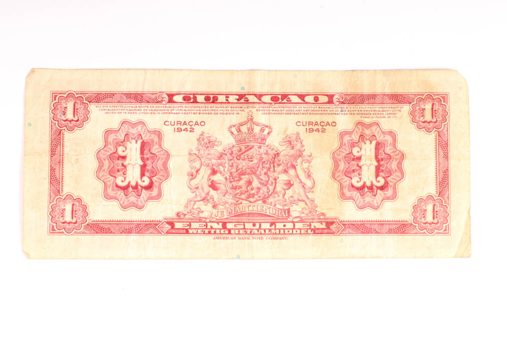Vintage Foreign Paper Money