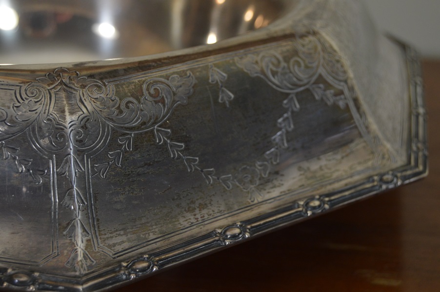 Joseph Seymour Sterling Silver Console Bowl