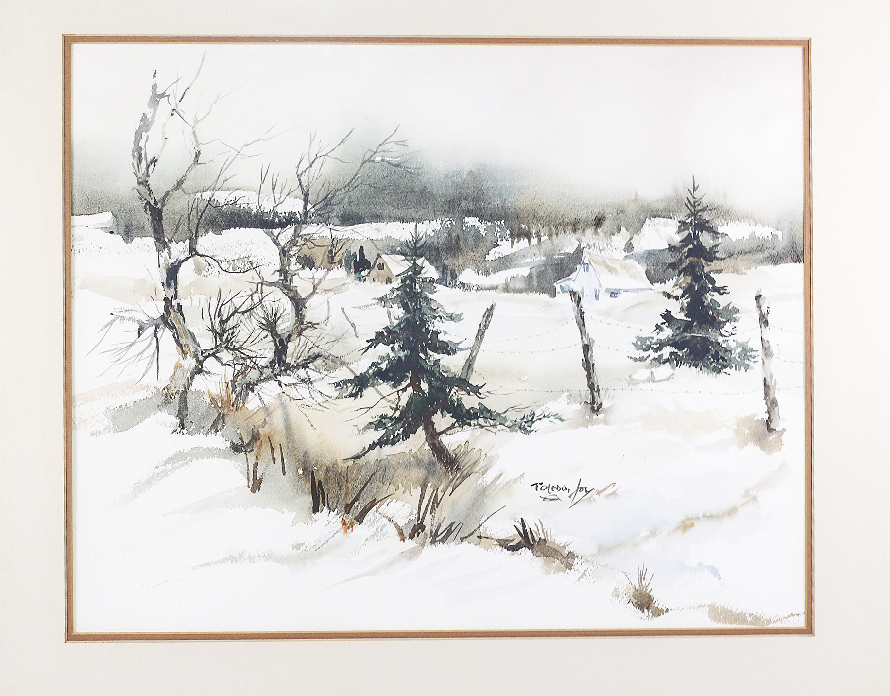 Watercolor by Joe Toledo