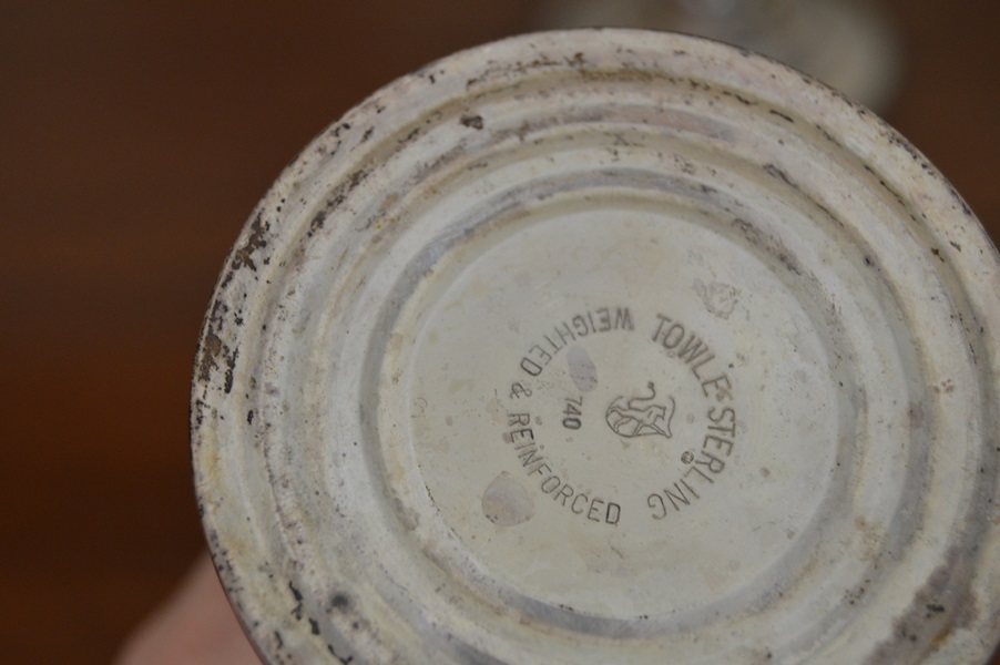 Two Weighted Sterling Silver Vases