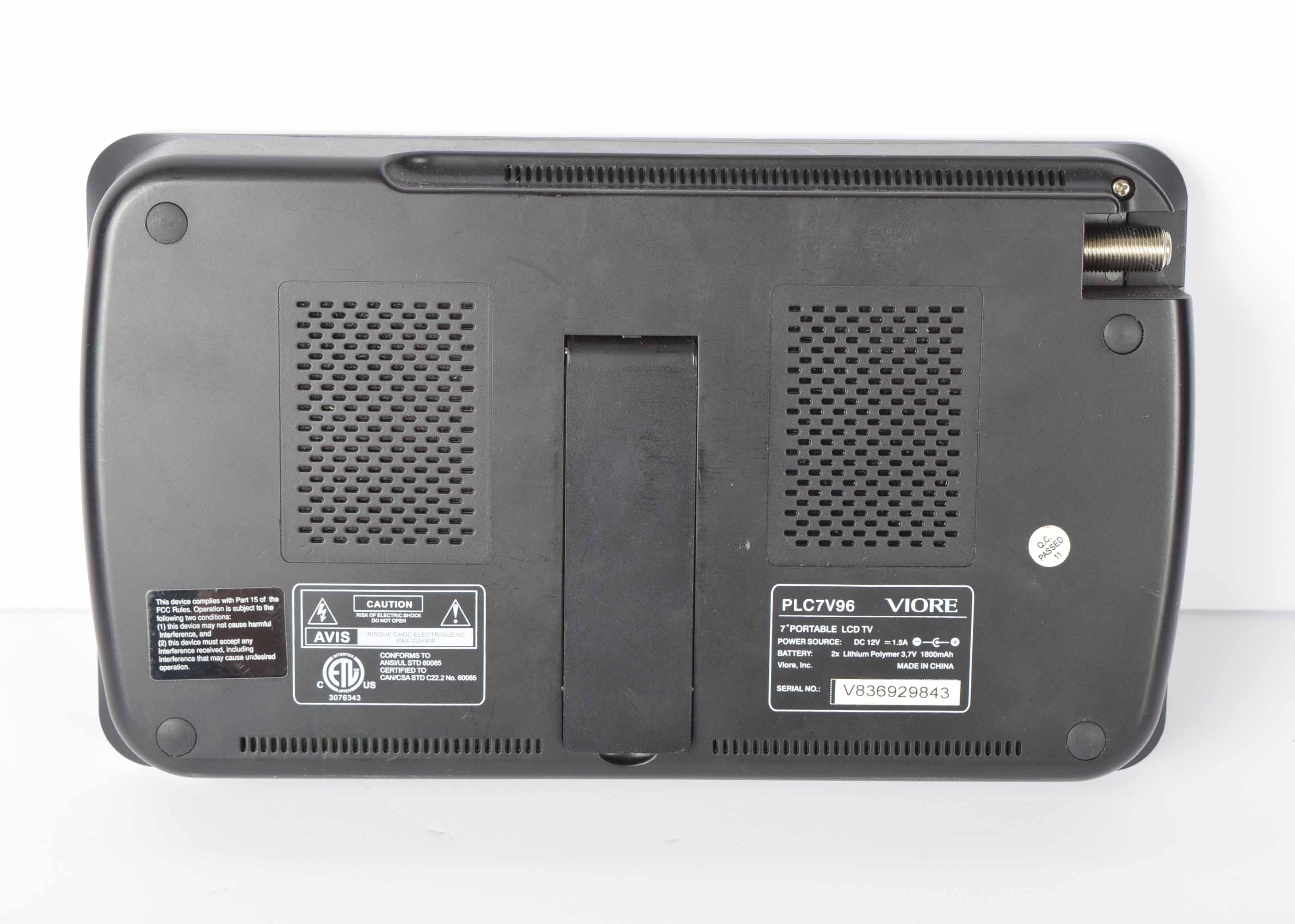 Viore 7" Portable LCD TV