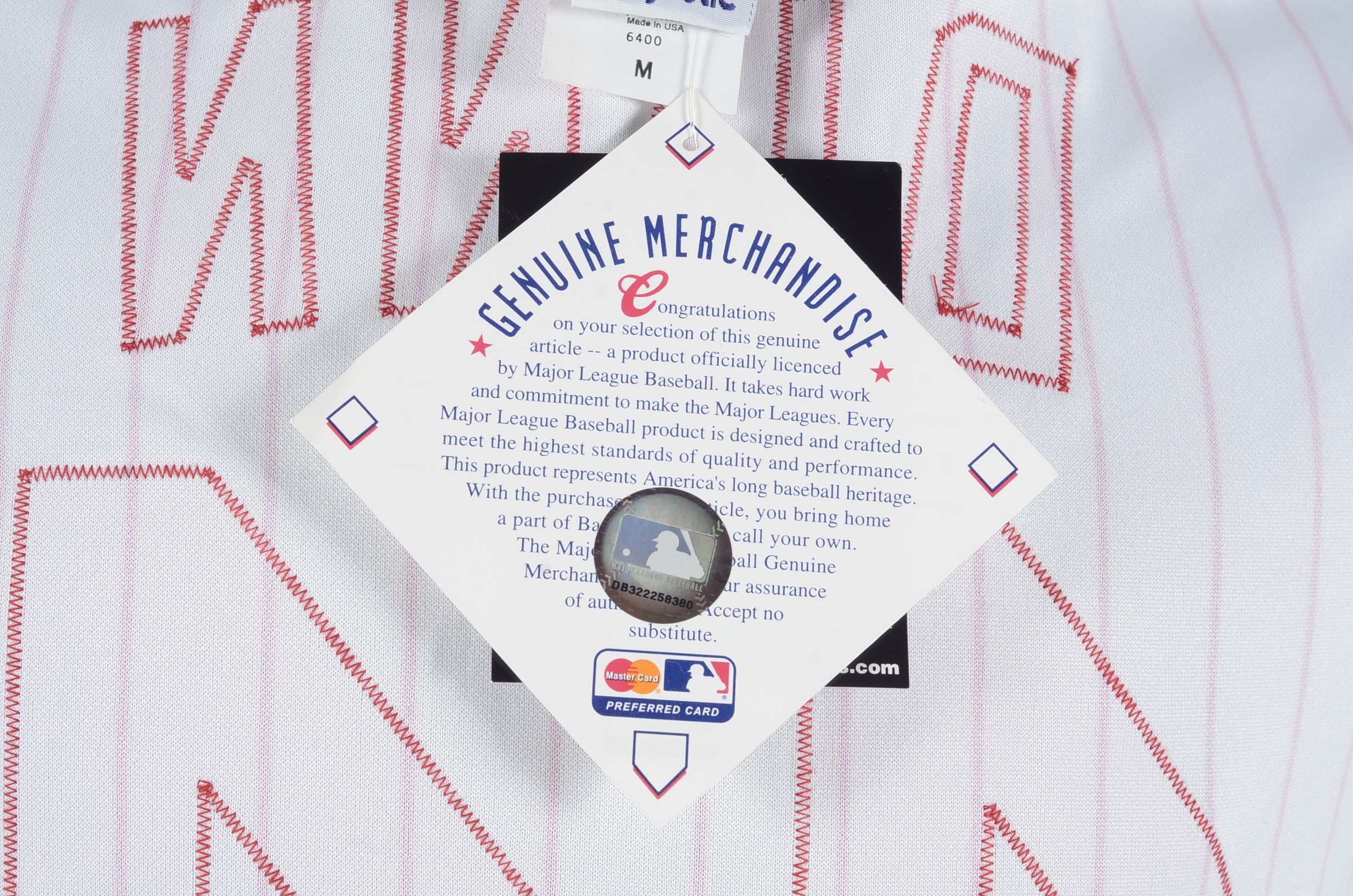 Adam Dunn Autographed Jersey