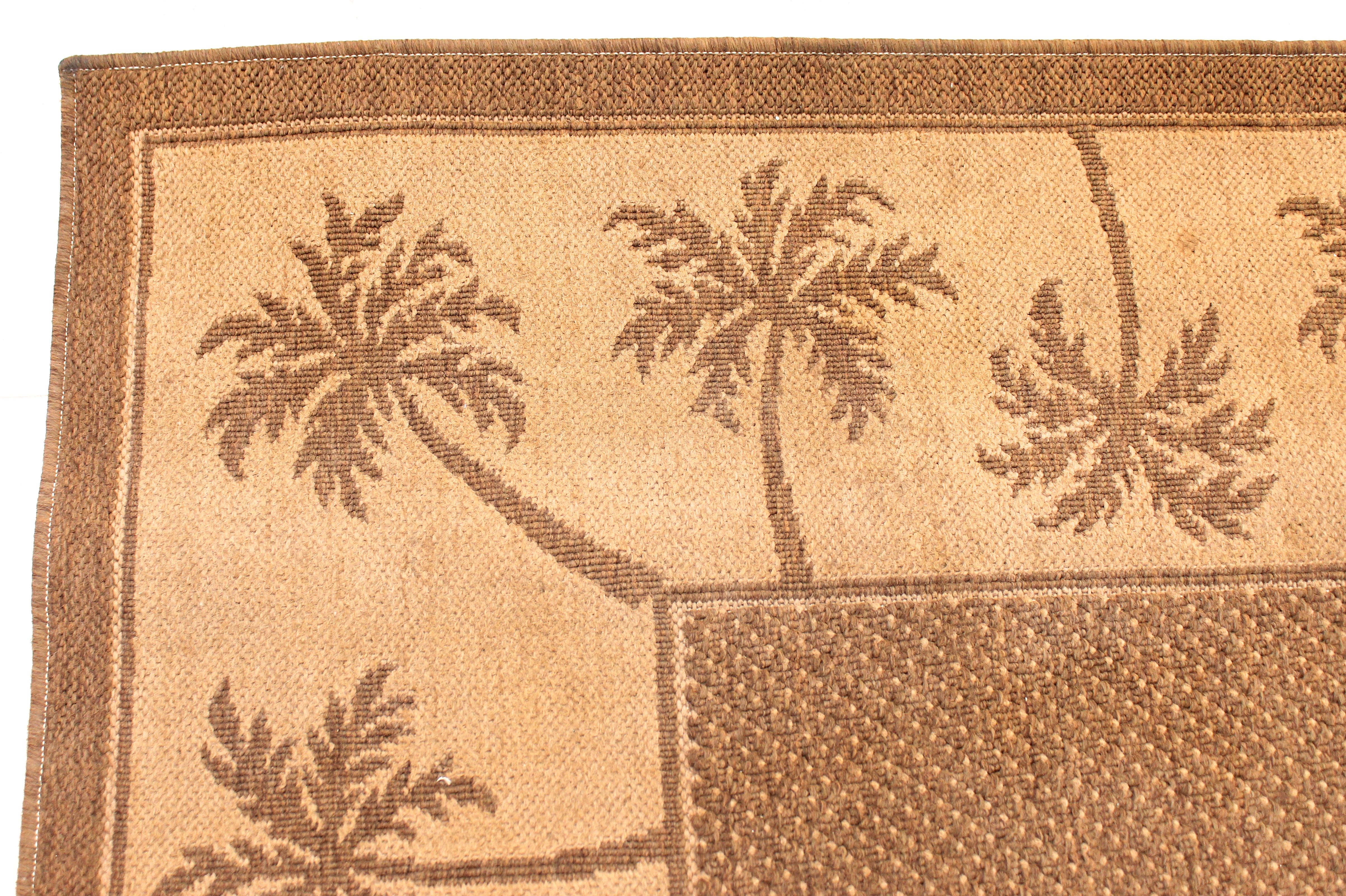 Large Palm Tree Area Rug