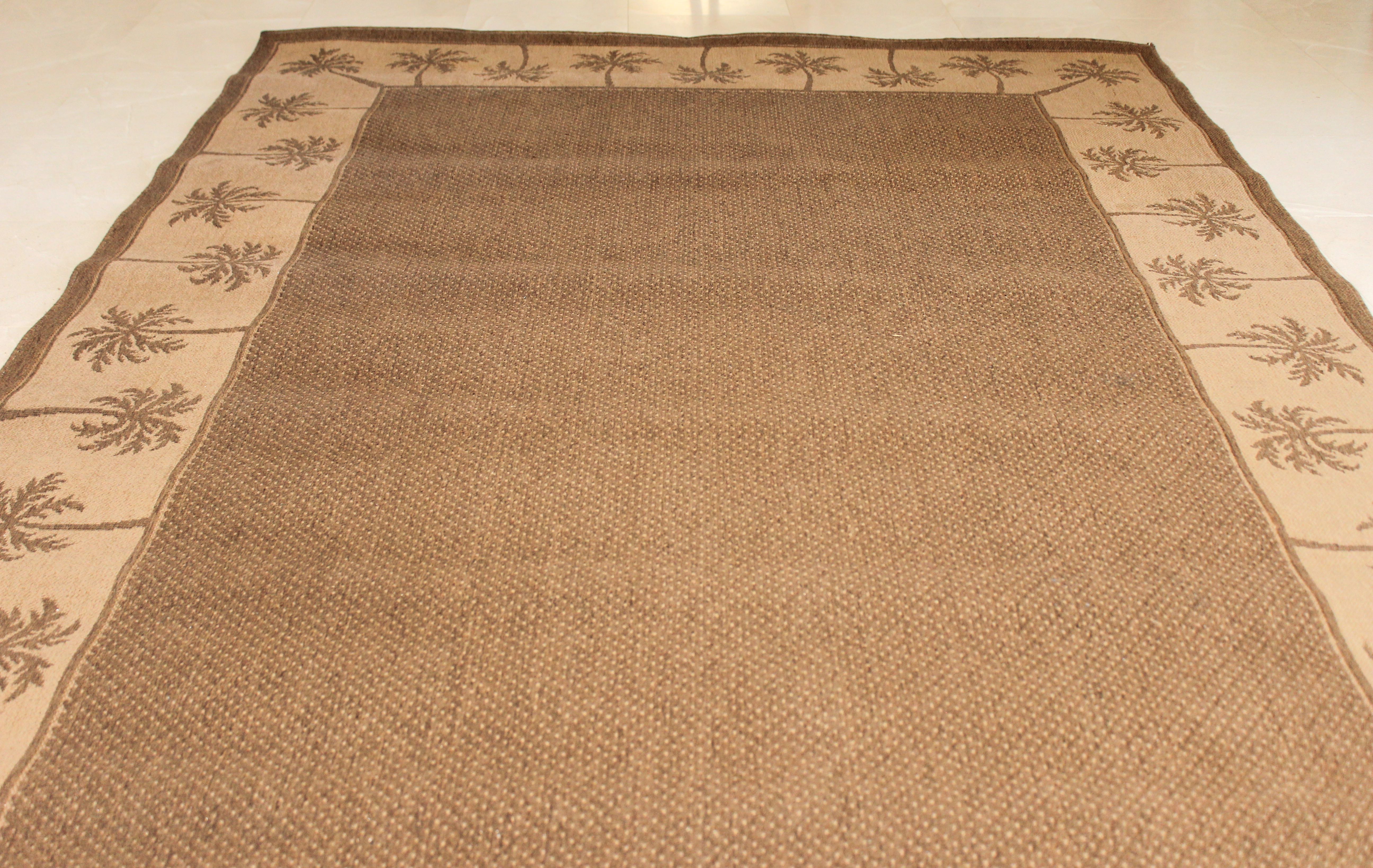 Large Palm Tree Area Rug