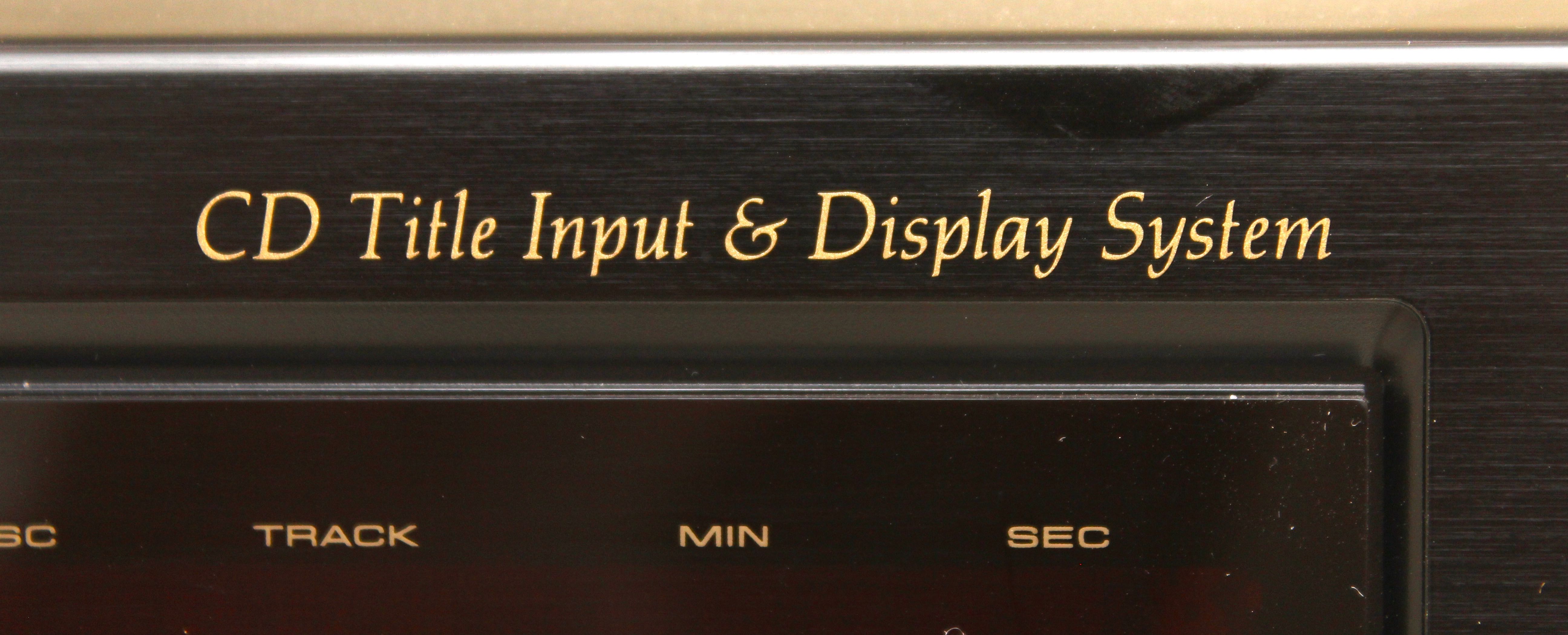 Pioneer File-Type Compact Disc Player and CDs