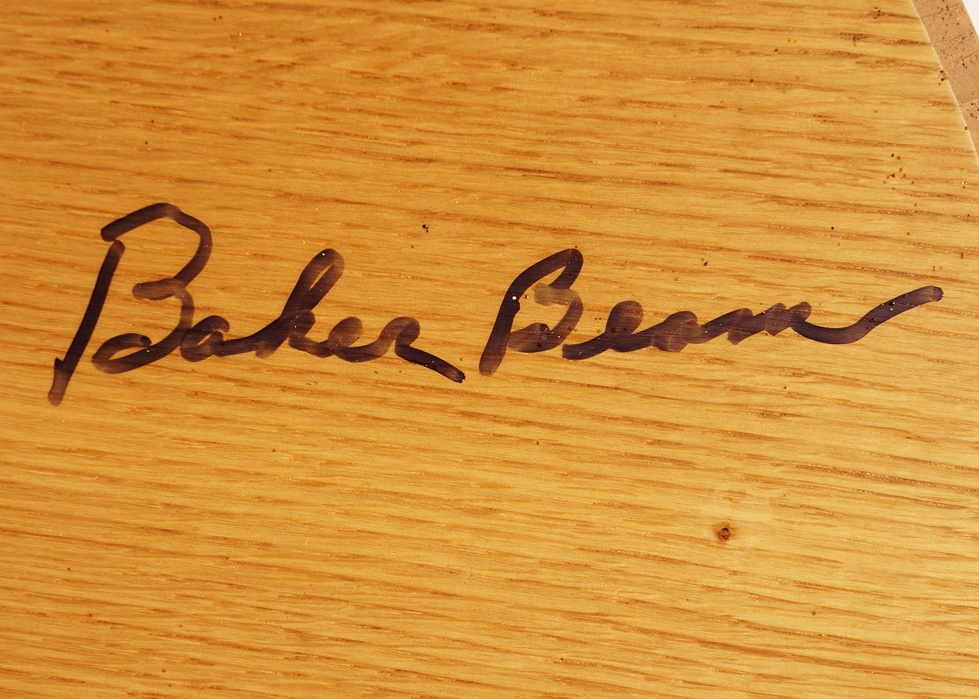 Signed Baker's Barrel Head