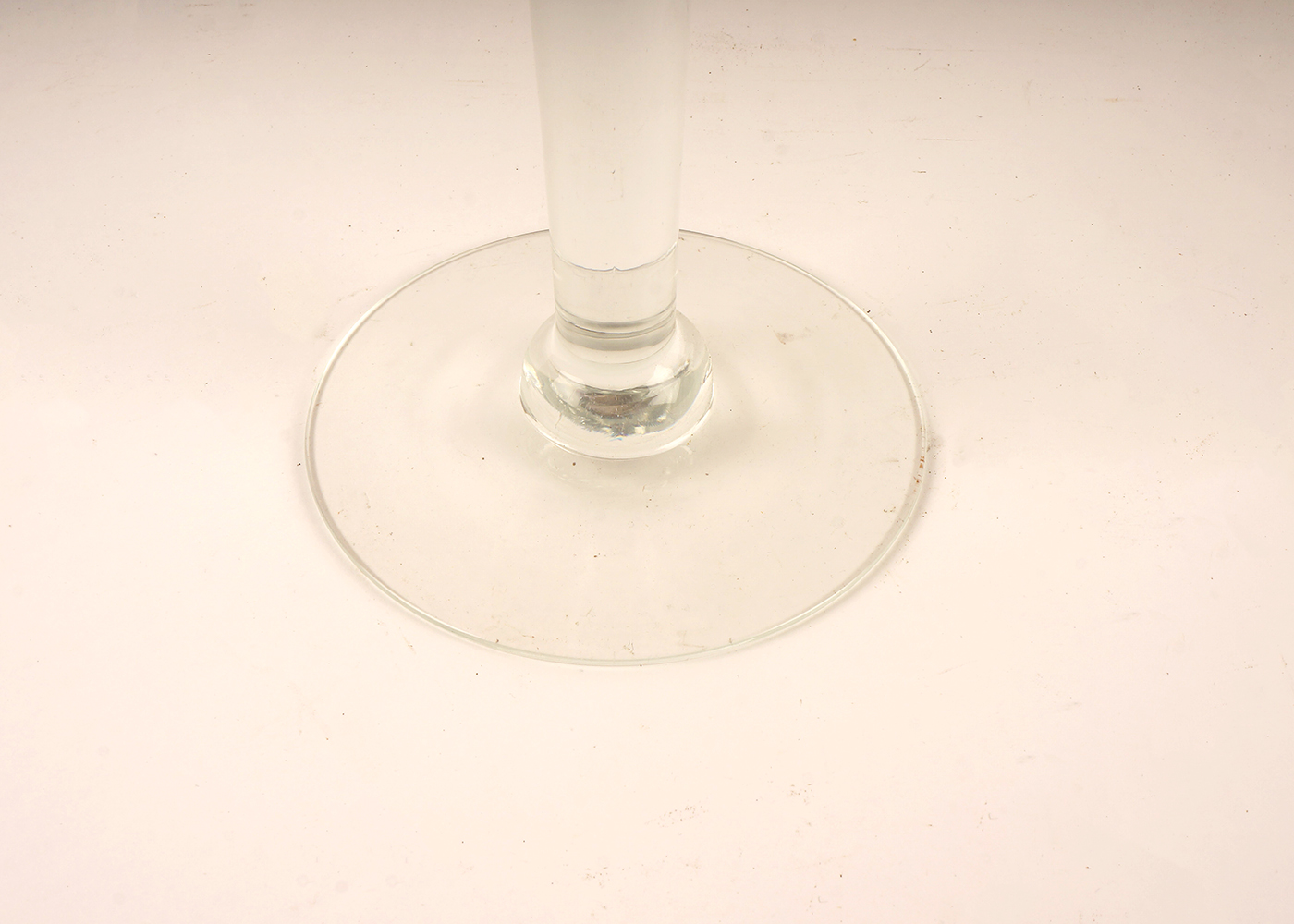 Large Champale Champagne Glass with Empty Can