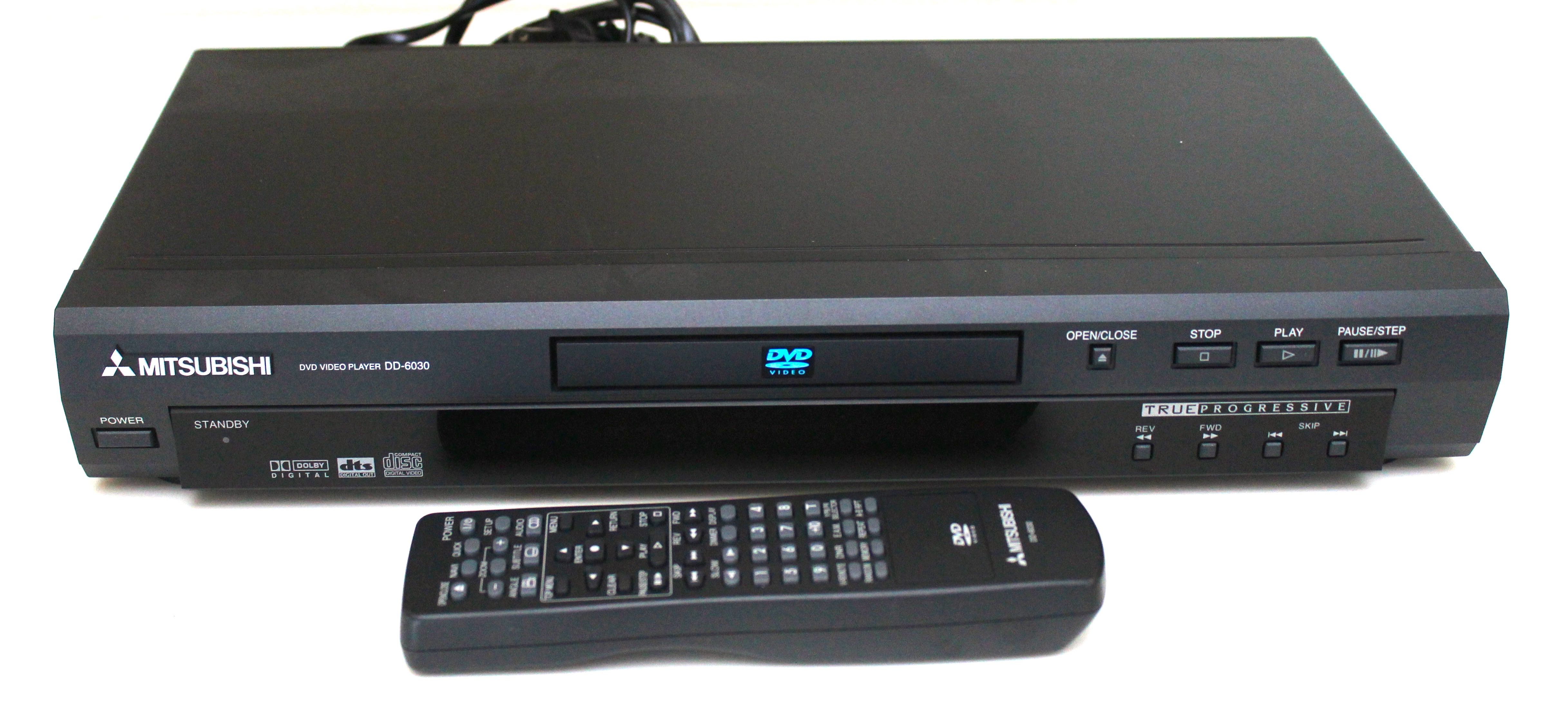 Mitsubishi DVD Player and Mitsubishi VCR Player