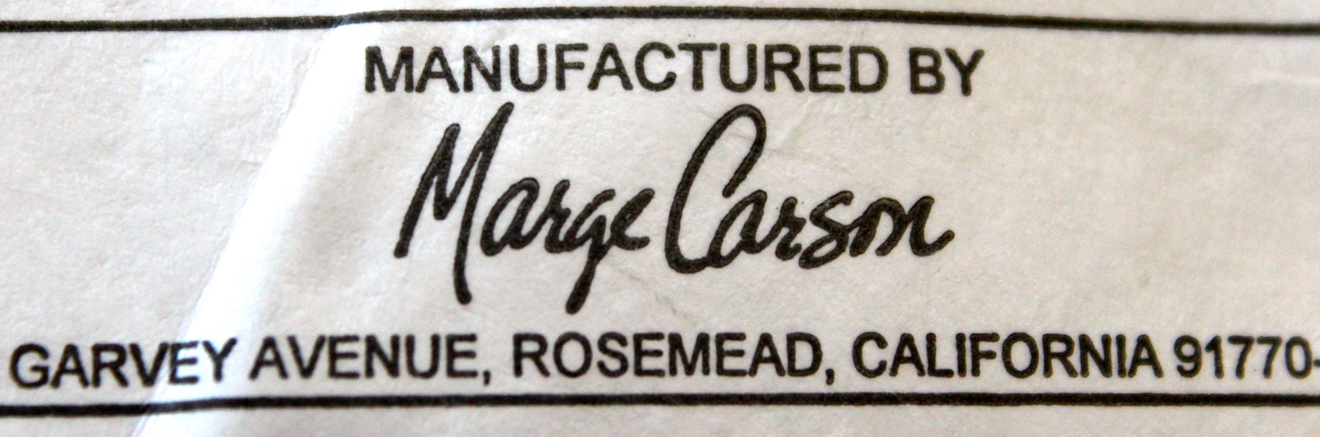 Maroon Cushioned Ottoman With Cat Head Accents