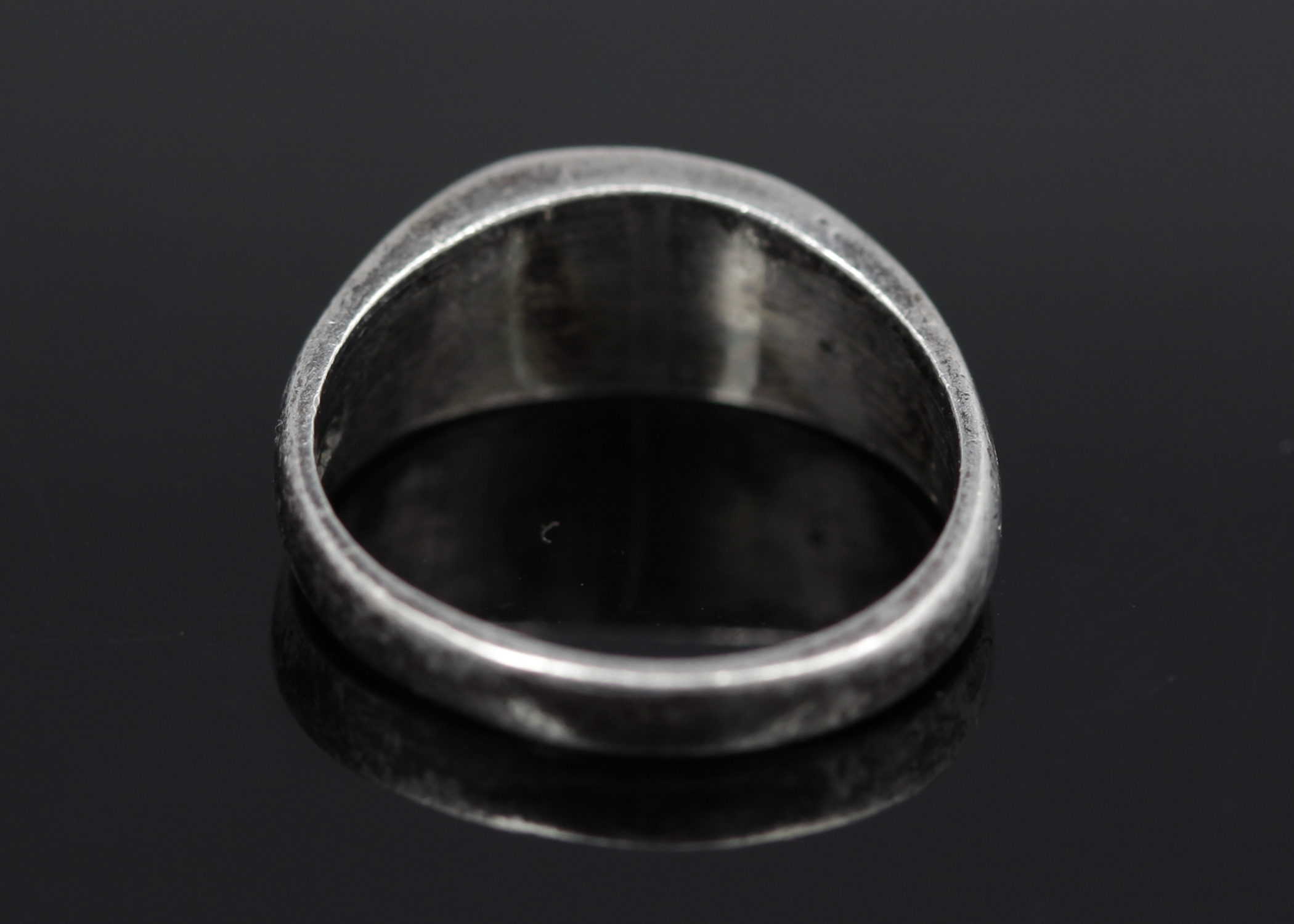 Small Sterling Silver Turquoise Ring