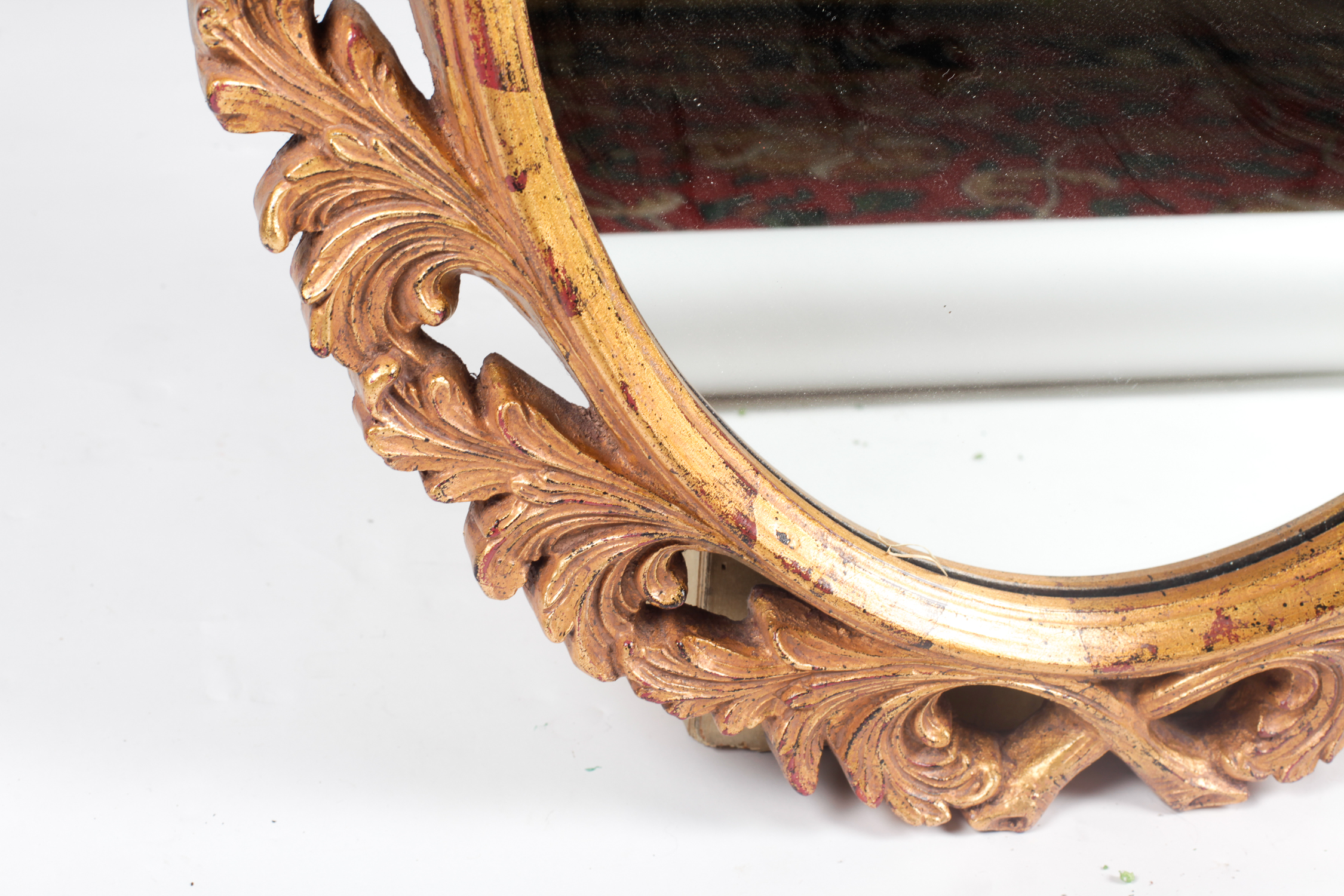 Raschella Collection Mirror in Carved Wooden Frame