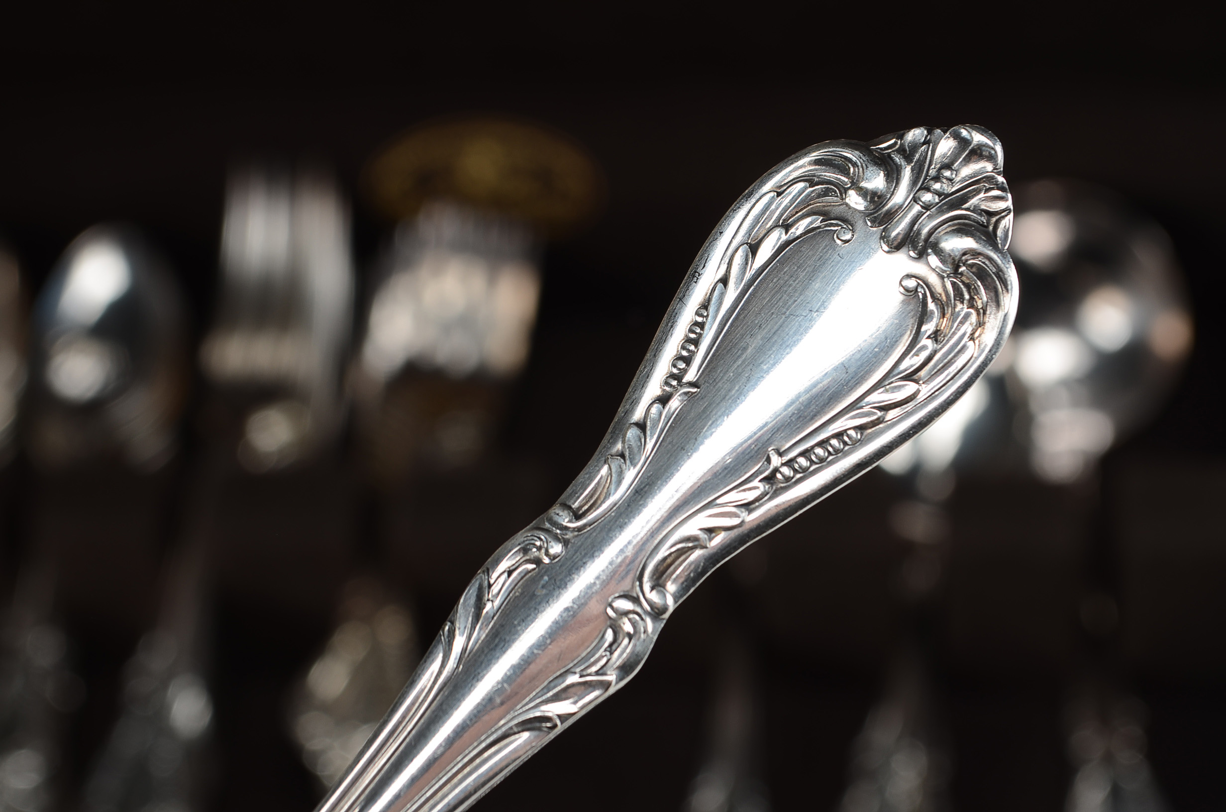 Oneida Silver-Plate "Avalon" Flatware Set