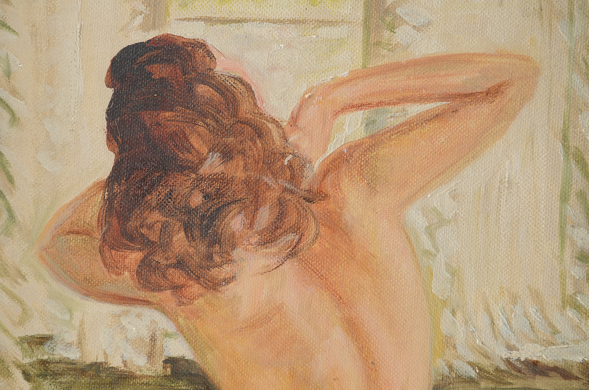 Fay Shelley Rule "Good Morning" Original Oil Painting