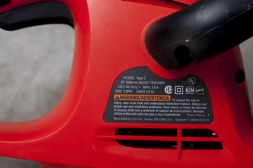 Black and Decker Hedge Trimmer