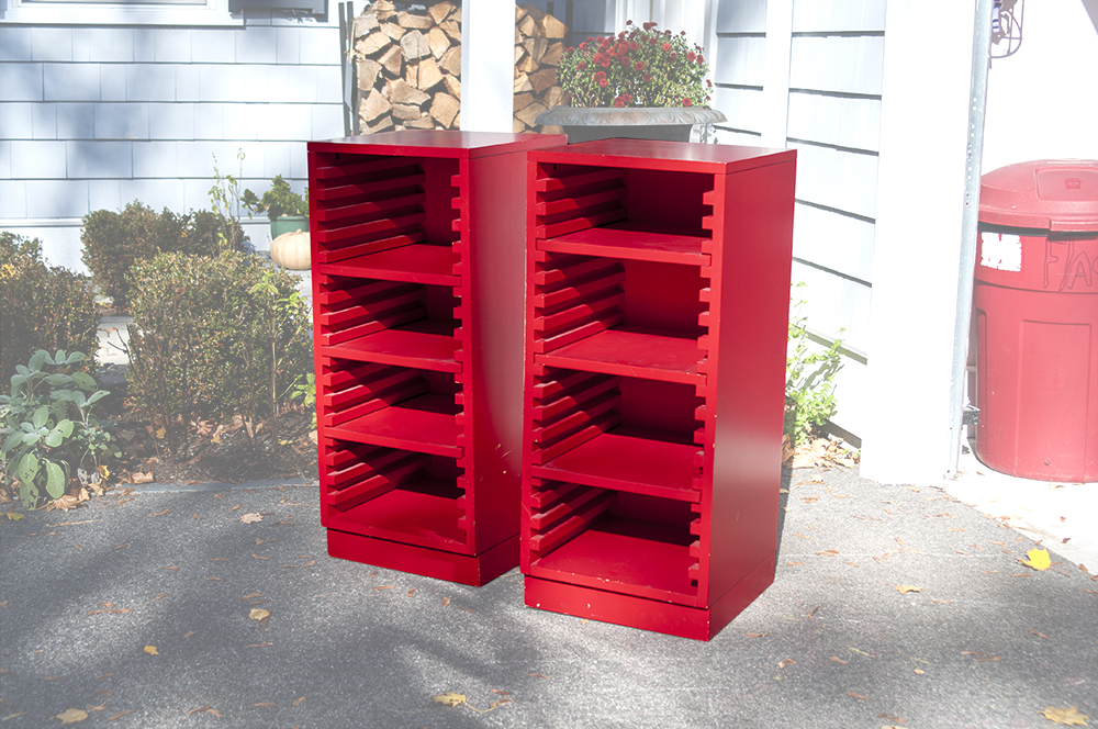 Pottery Barn Shelving Units