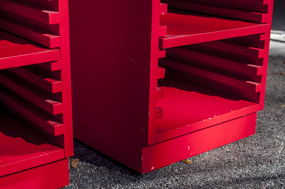 Pottery Barn Shelving Units