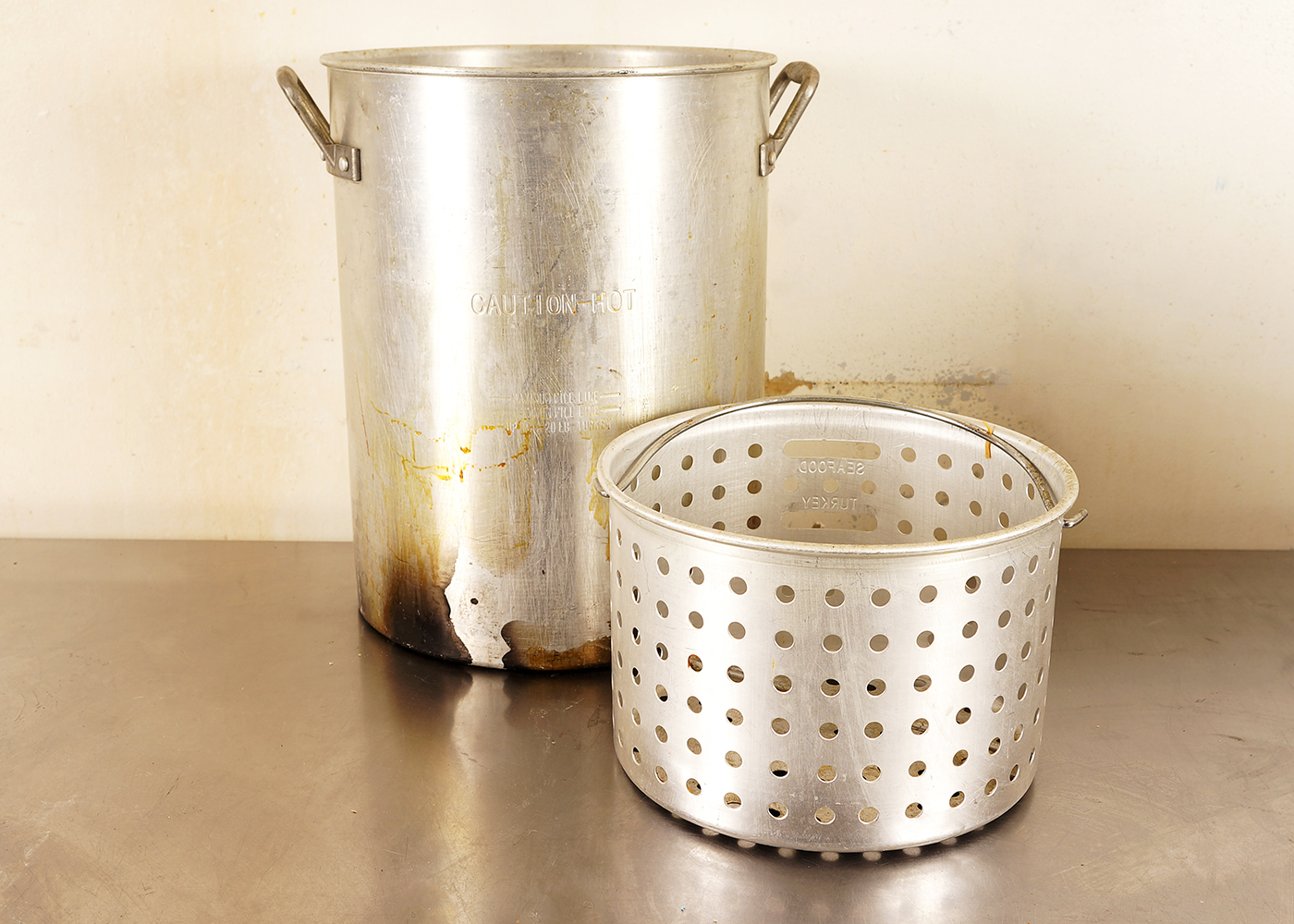 Large Commercial Kitchen Stock Pot Collection