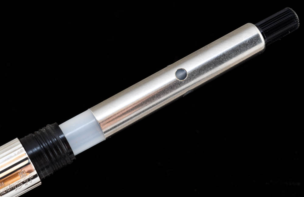 S.T. Dupont Classic Silver Plate Fountain Pen