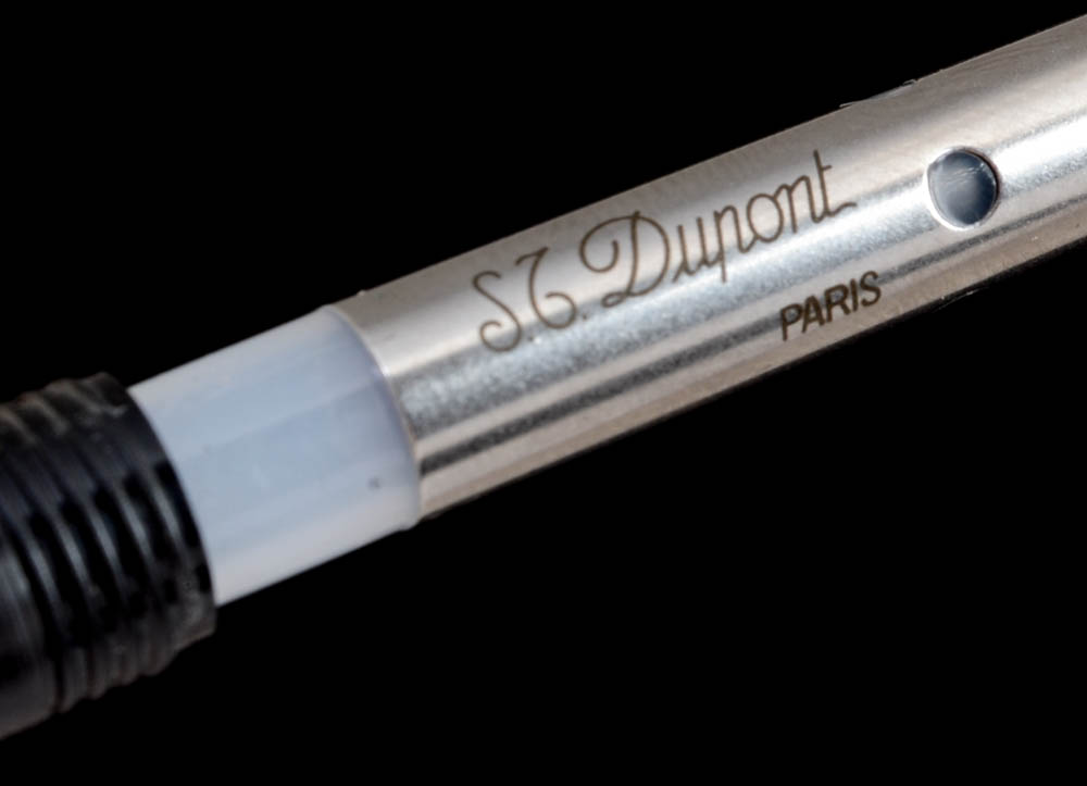 S.T. Dupont Classic Silver Plate Fountain Pen