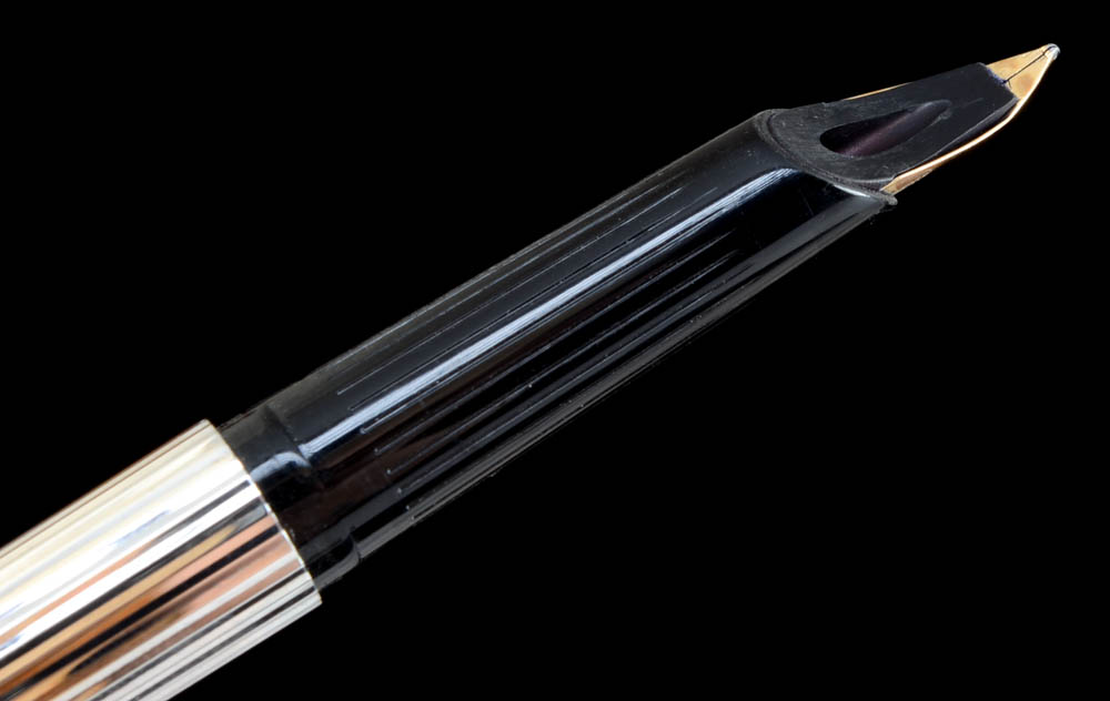 S.T. Dupont Classic Silver Plate Fountain Pen