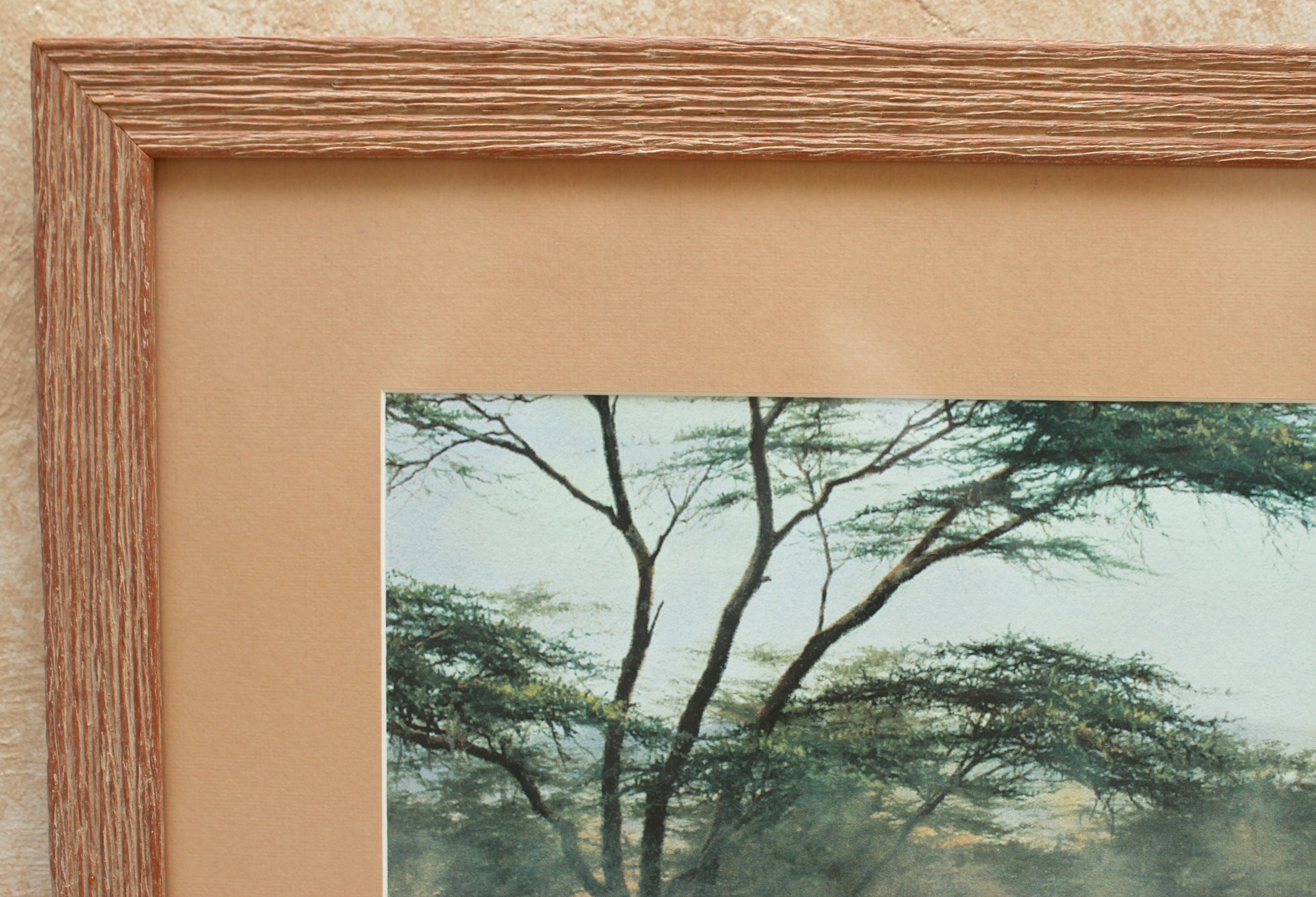 Framed Elephant Print