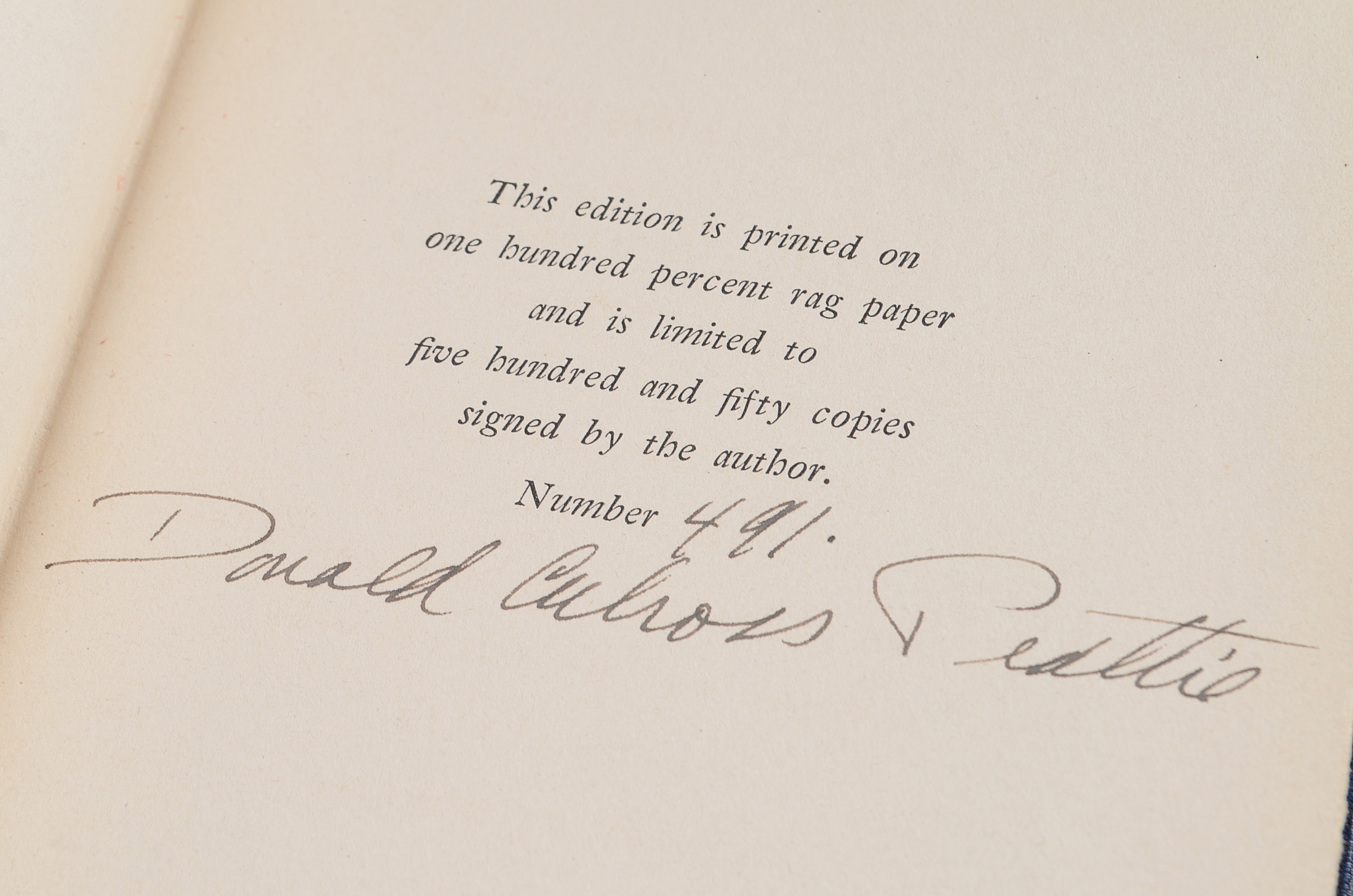 1937 "A Book of Hours" Signed Limited Edition