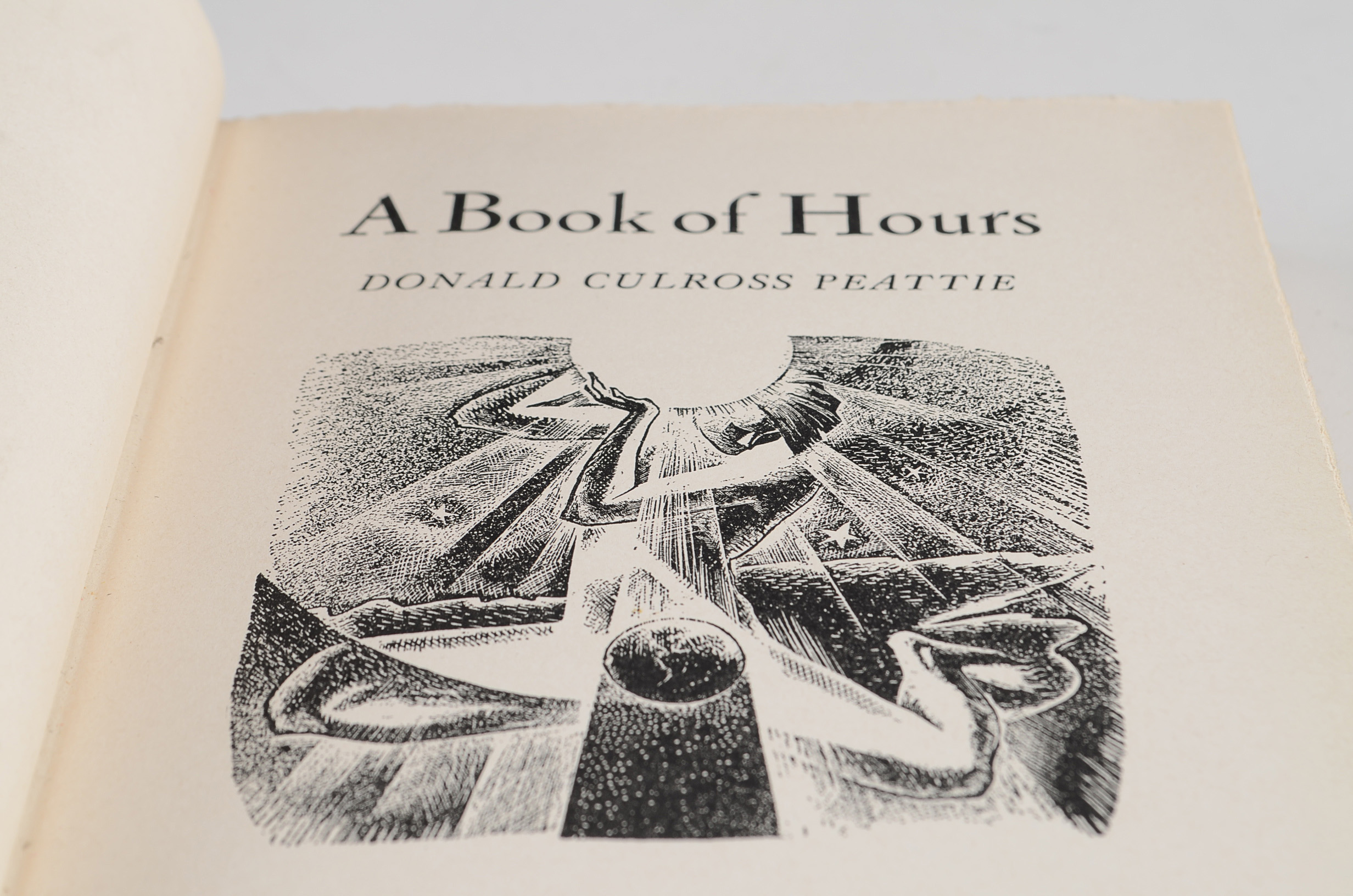 1937 "A Book of Hours" Signed Limited Edition