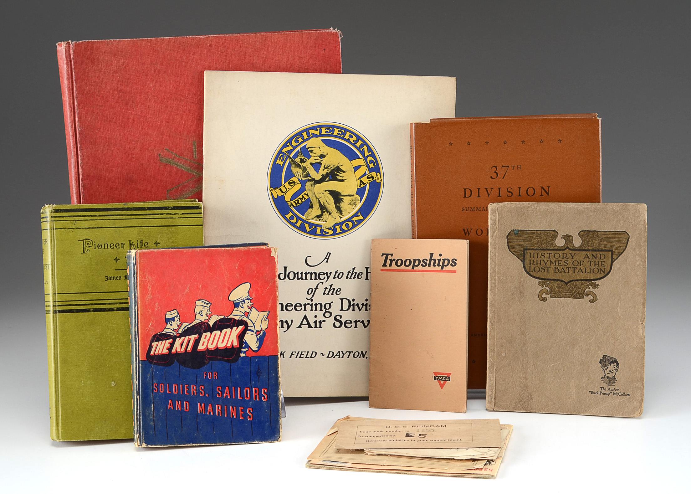 WWI and WWII Book Lot