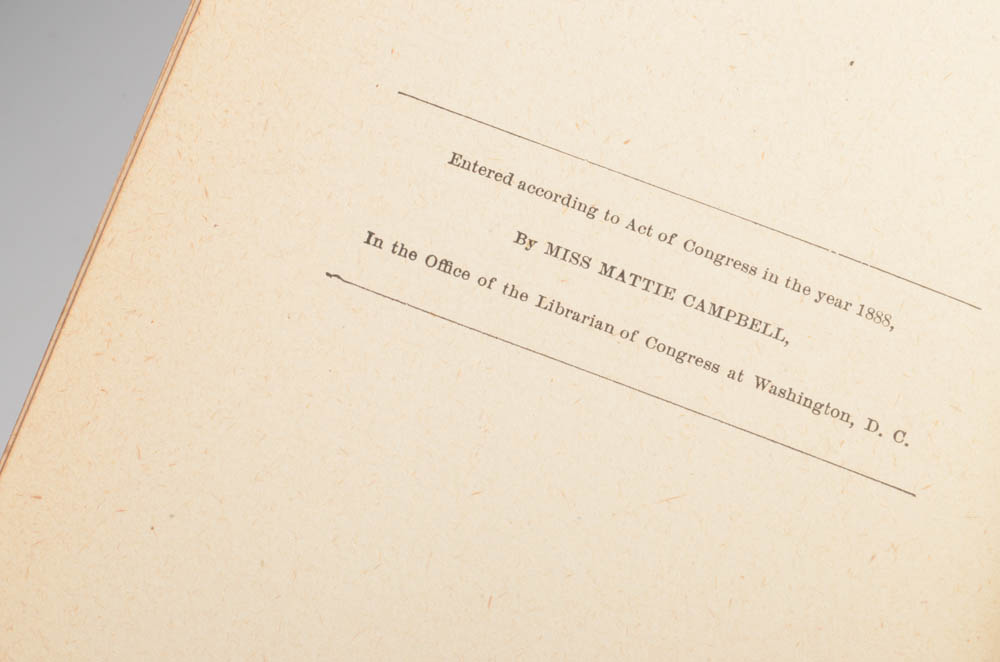 1890 "Memories of the Crusade" - Temperance Movement