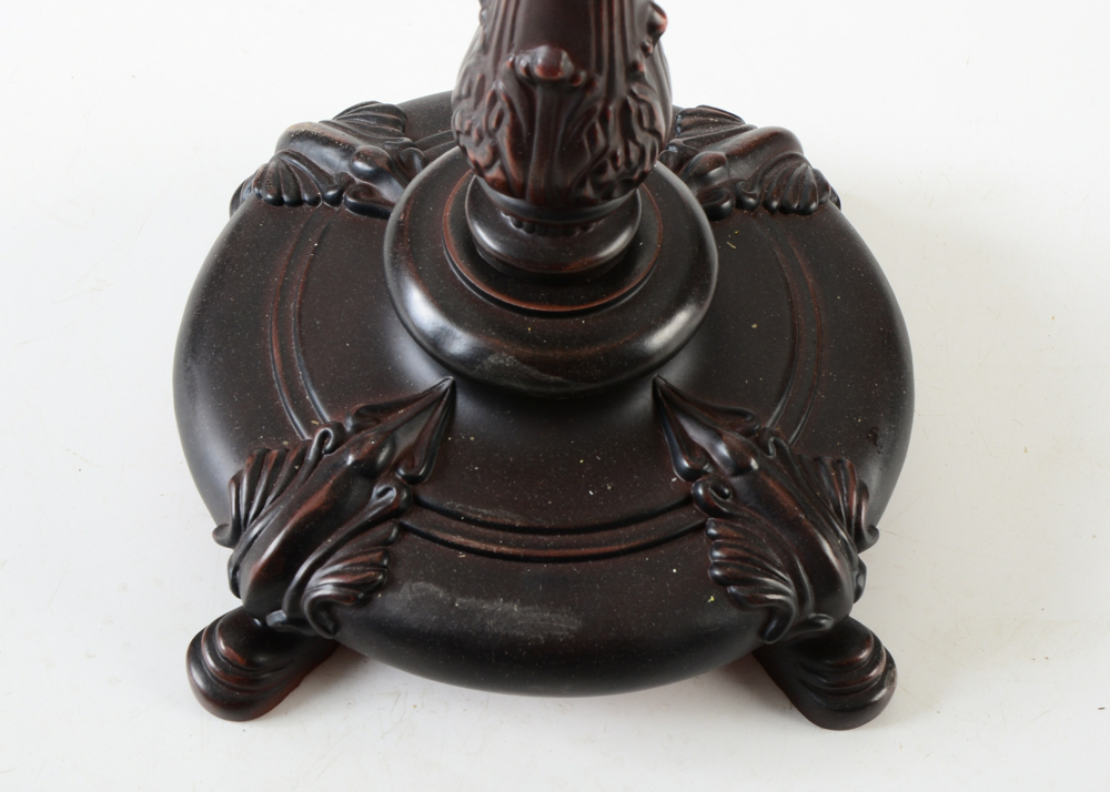 Tiffany Style Stained Glass Shade Floor Lamp