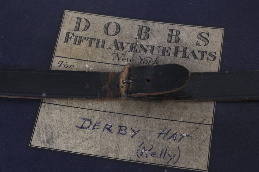 Vintage Beaver Dunlap Derby Top Hat