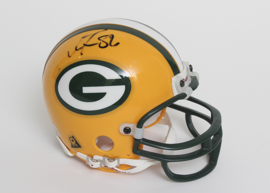 Signed Antonio Freeman Mini Helmet