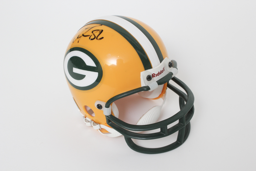 Signed Antonio Freeman Mini Helmet