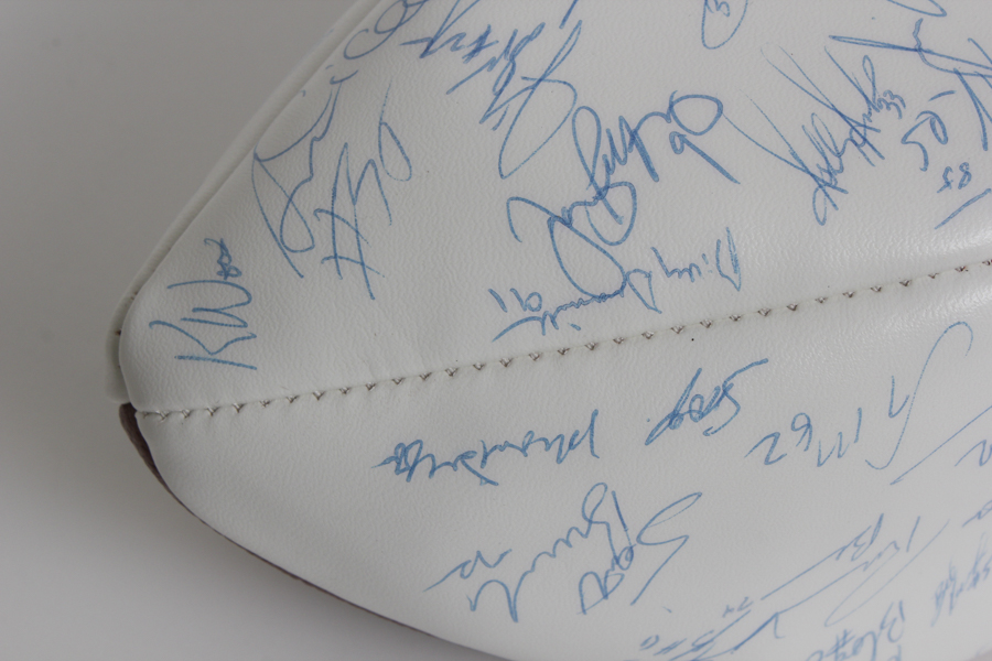 1997 Cincinnati Bengals Team Signed Football