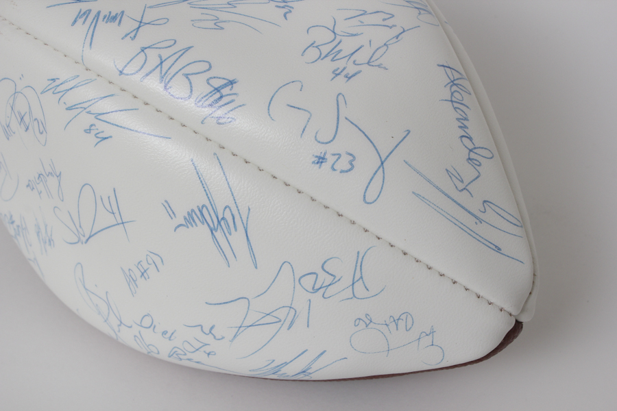 1997 Cincinnati Bengals Team Signed Football