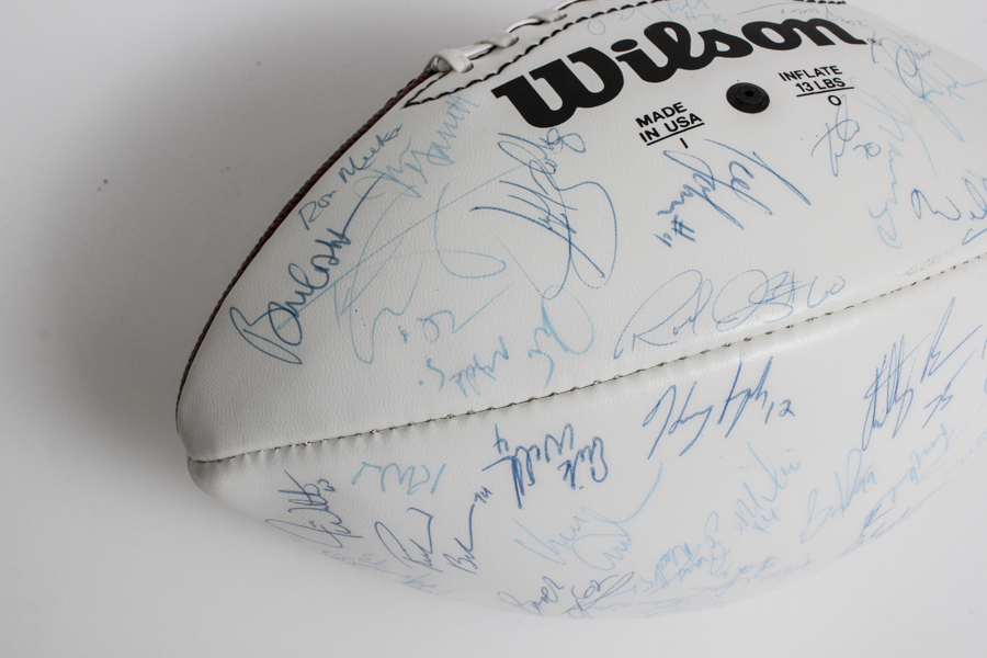 1996 Cincinnati Bengals Signed Football