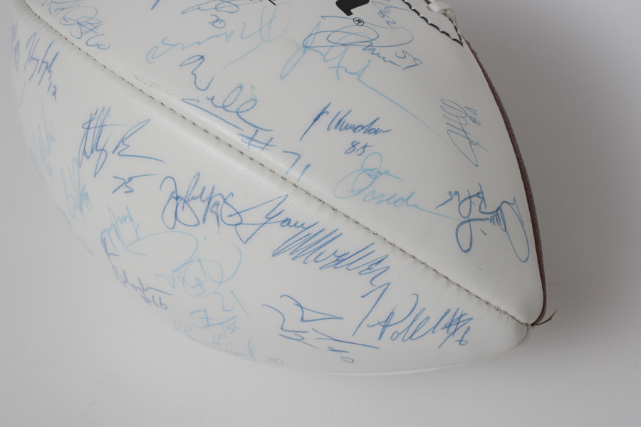 1996 Cincinnati Bengals Signed Football