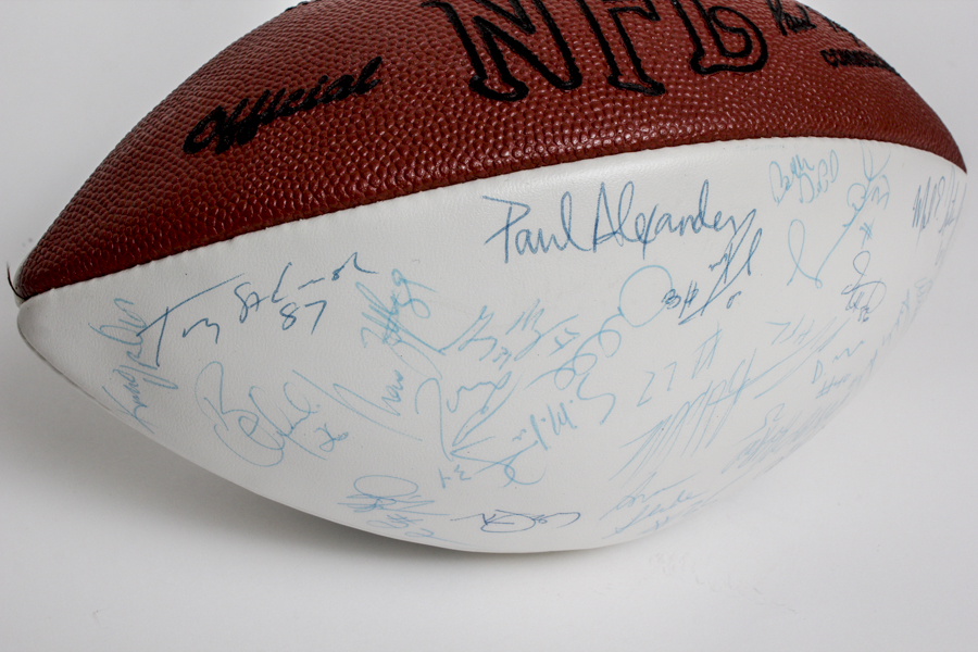 1996 Cincinnati Bengals Signed Football