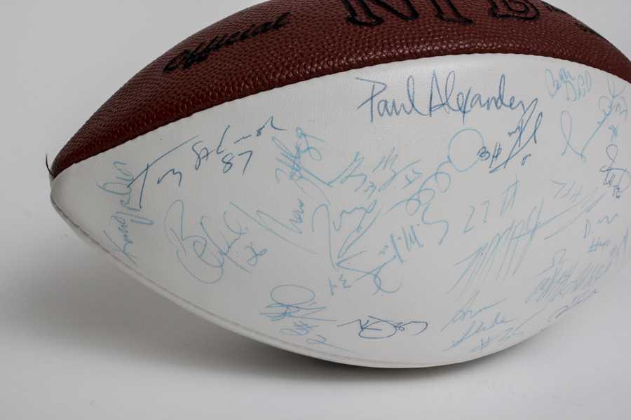 1996 Cincinnati Bengals Signed Football