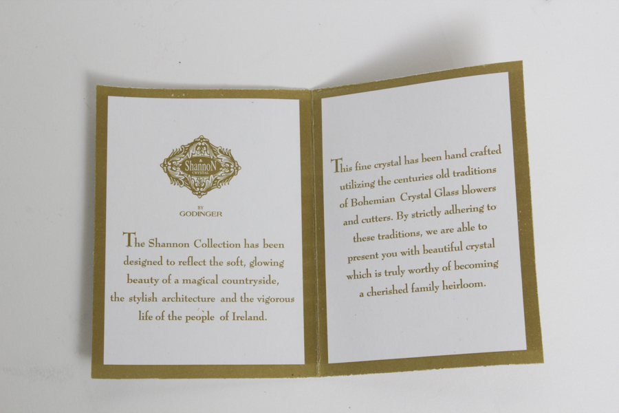 Shannon Crystal Football Sculpture