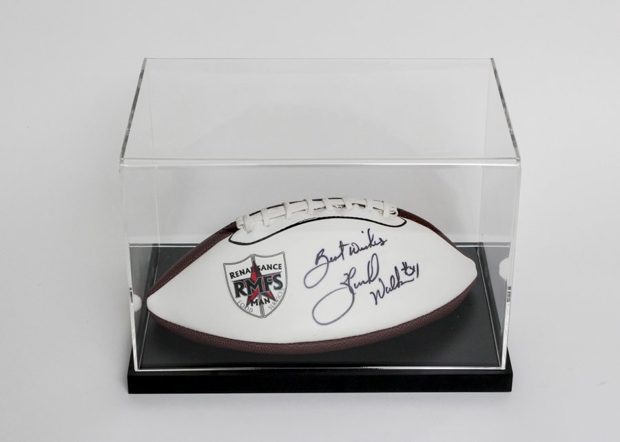 Herschel Walker Signed Football