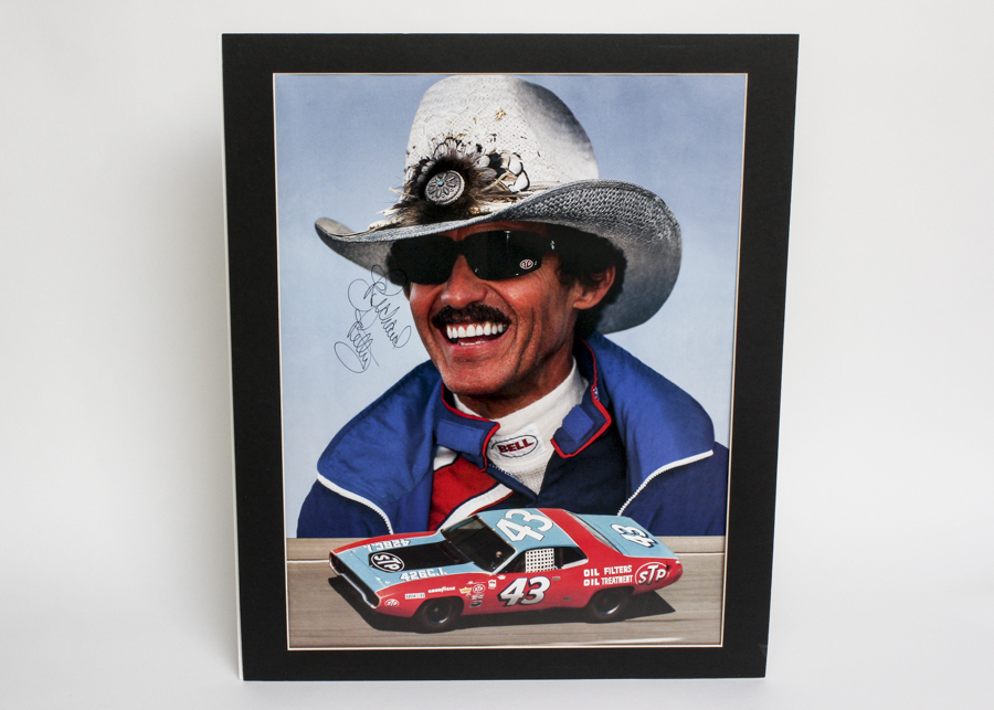 Richard Petty Signed Nascar Poster