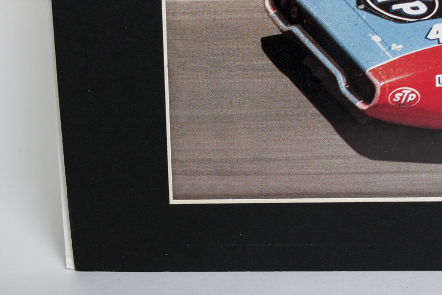 Richard Petty Signed Nascar Poster